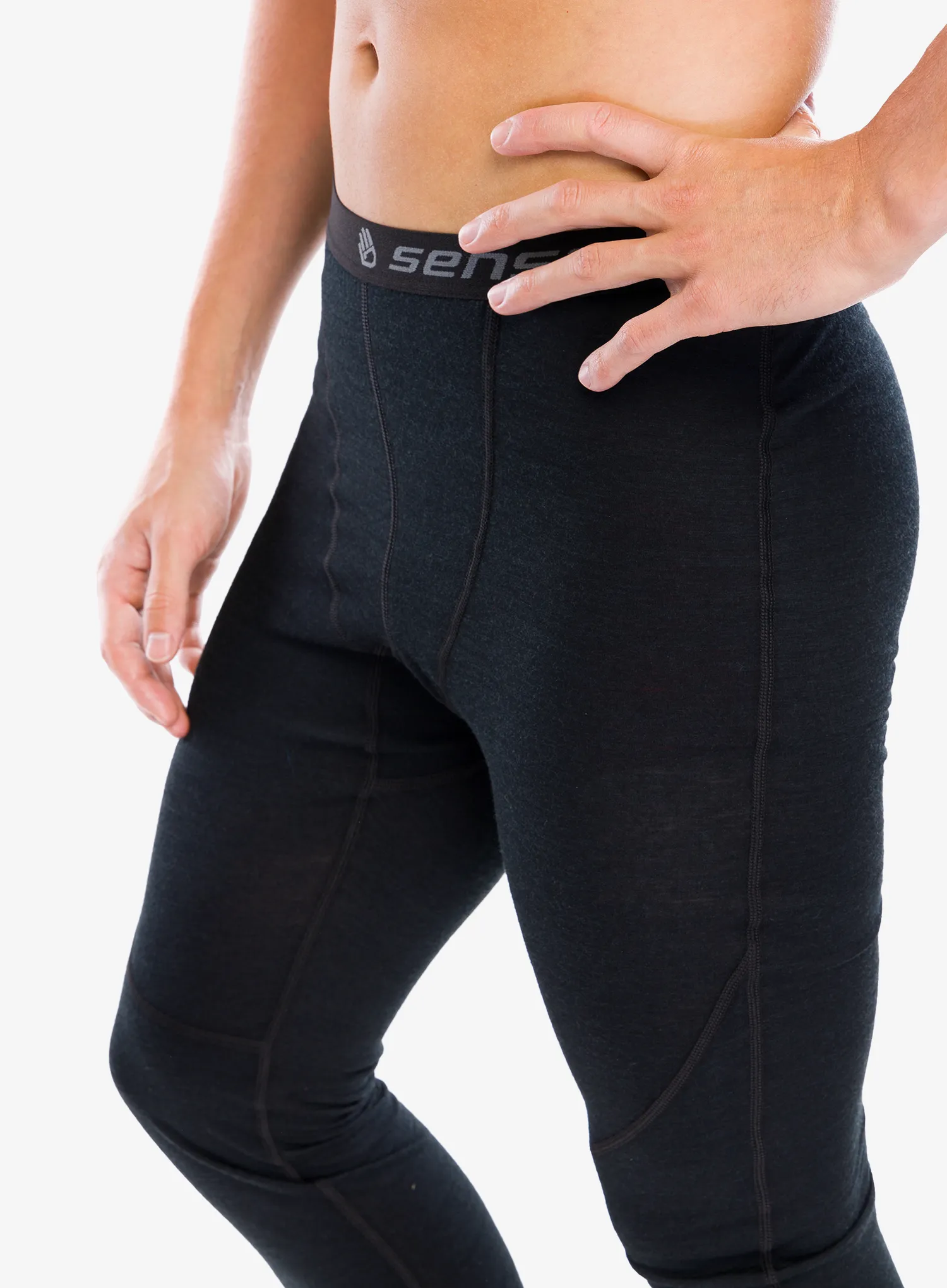 Termo pajkice Sensor Merino Air Underpants - black/black