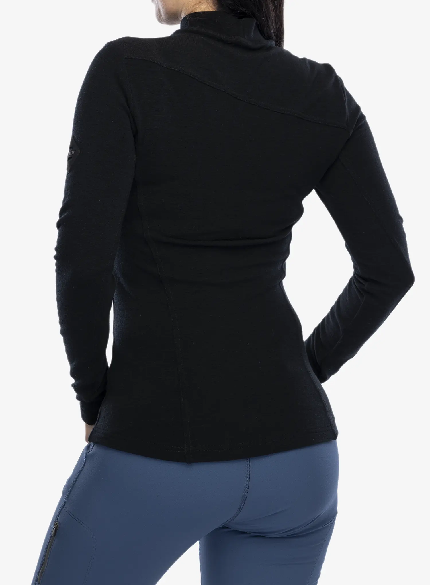 Termo flis jopa Sensor Merino Ex Tee L/S - black