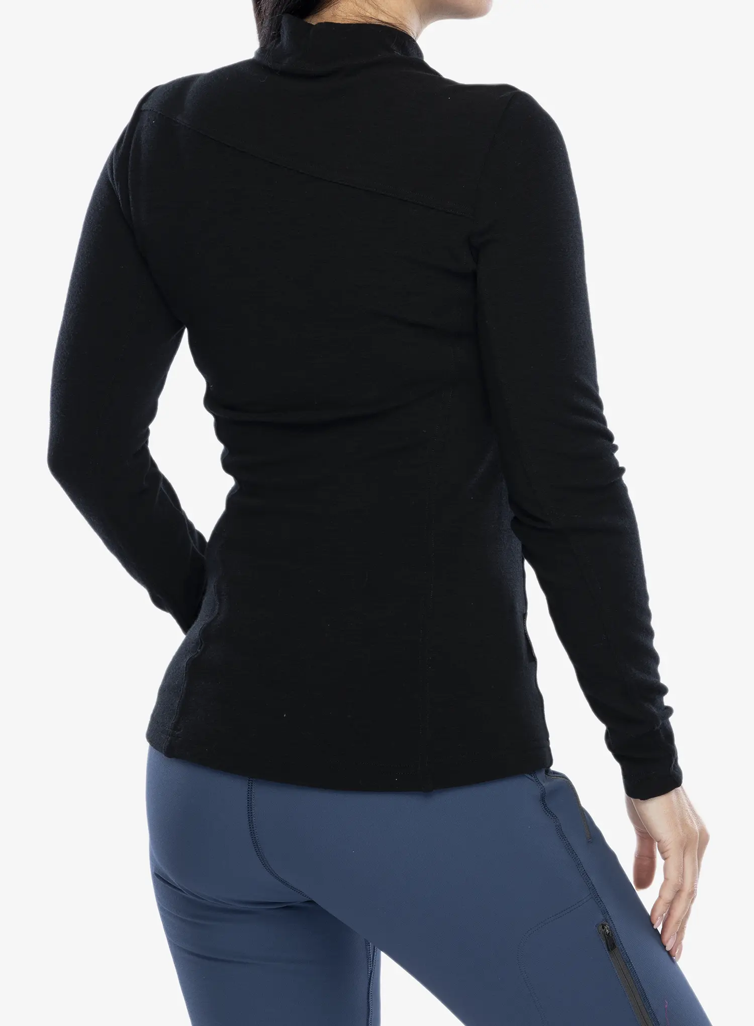Termo flis jopa Sensor Merino Ex Tee L/S - black