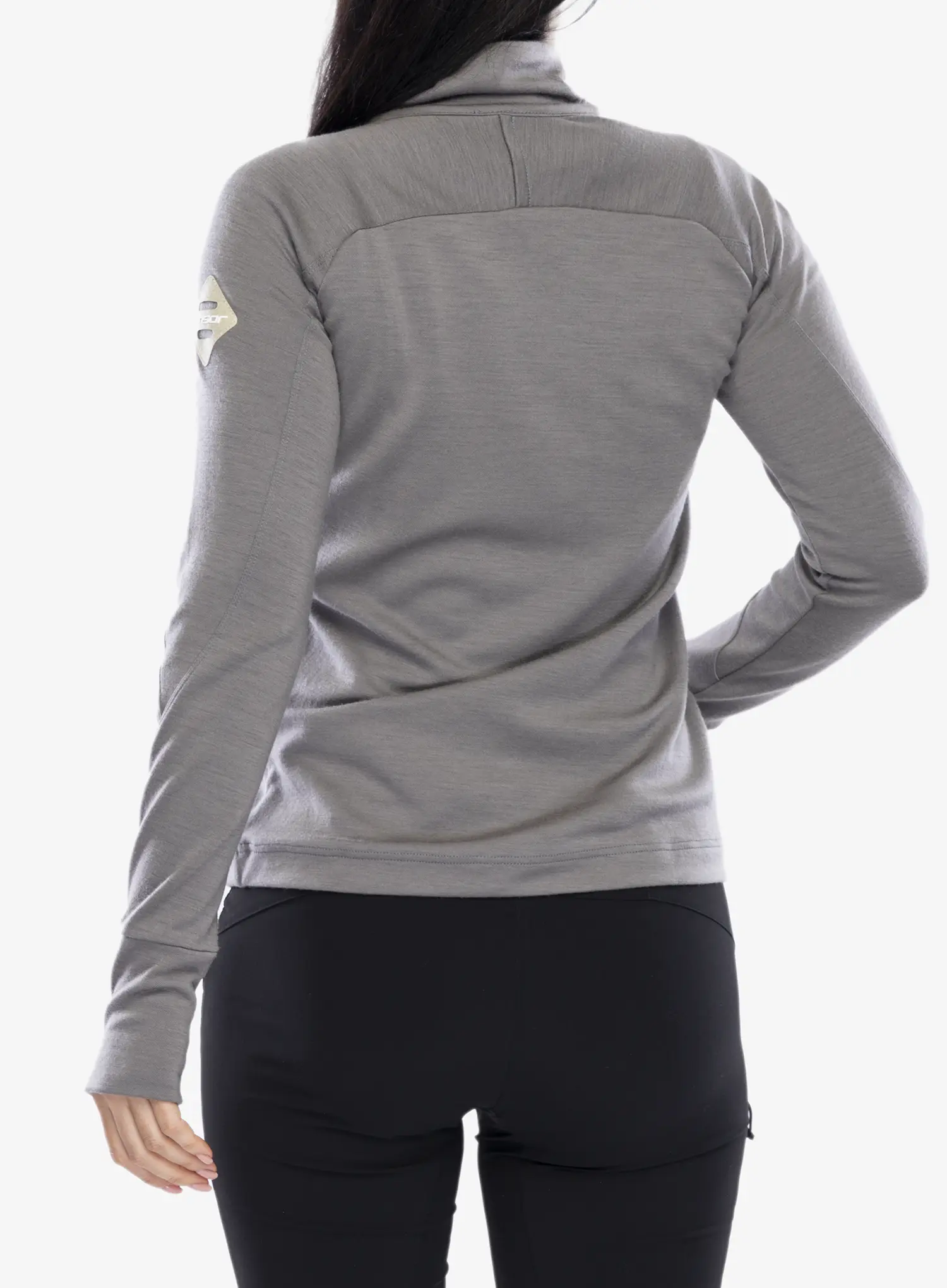 Jopica Sensor Merino Upper Fleece Full Zip - grey