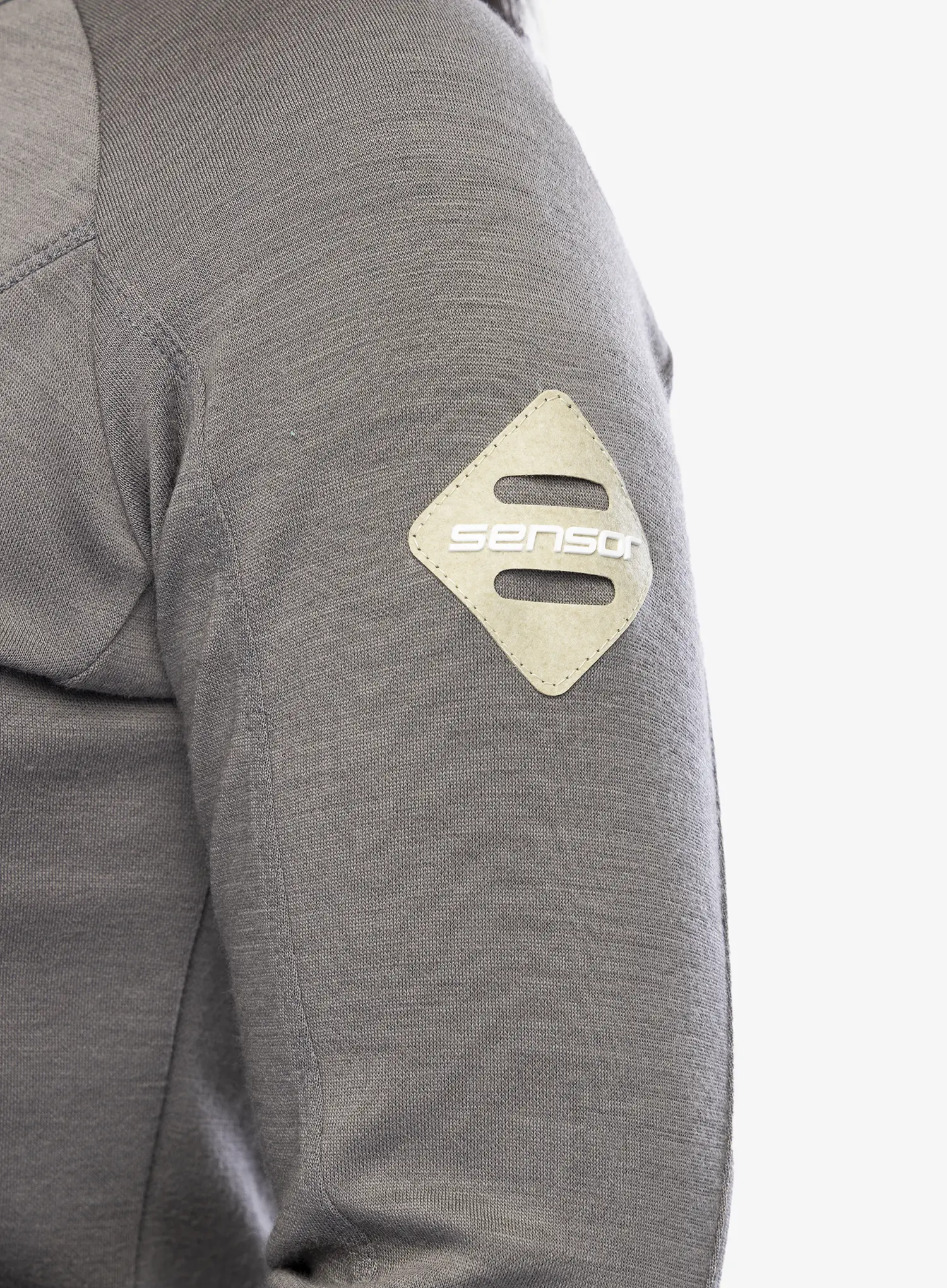 Jopica Sensor Merino Upper Fleece Full Zip - grey