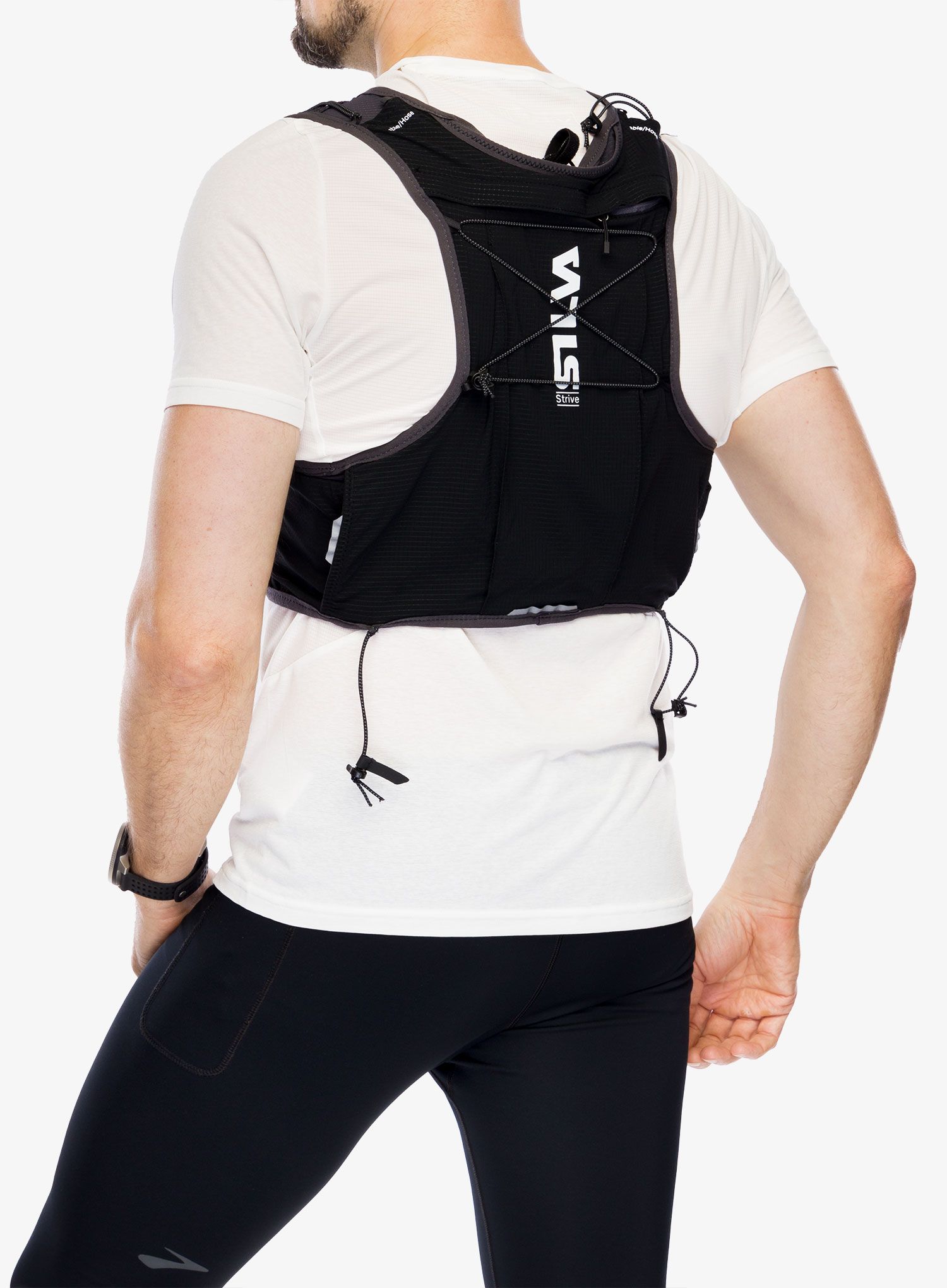 Tekaški brezrokavnik Silva Strive 10 Vest - black
