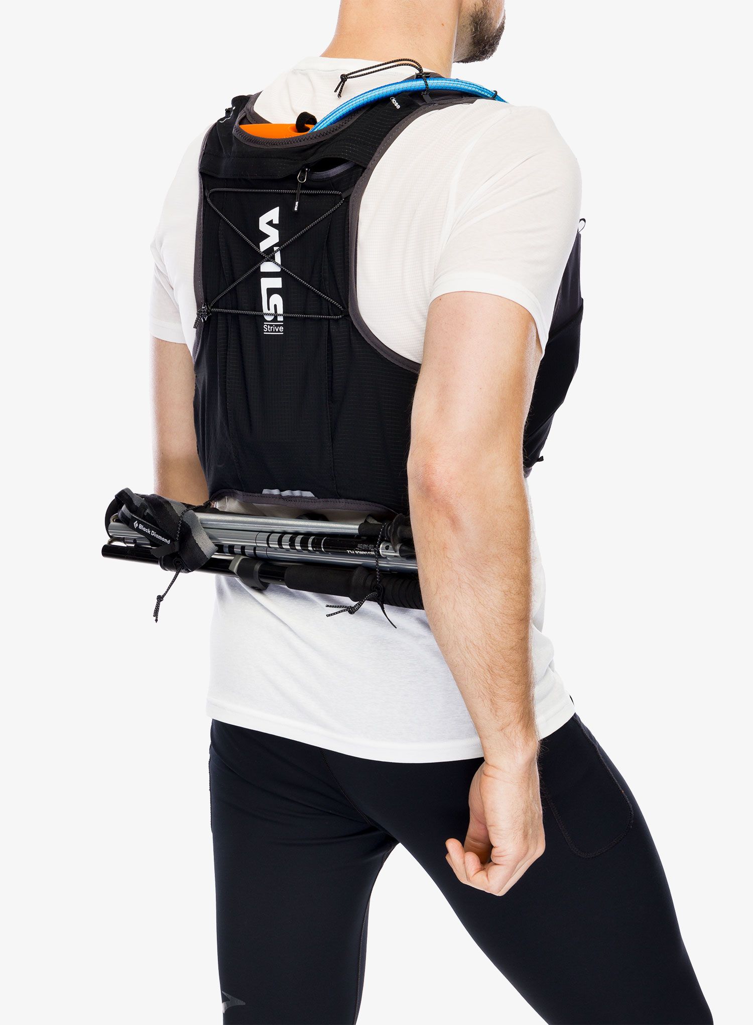 Tekaški brezrokavnik Silva Strive 10 Vest - black