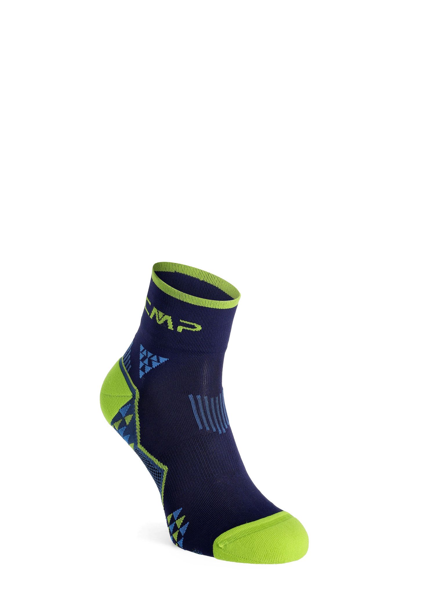 Tekaške nogavice CMP Trail Sock Skinlife - b.blue/acido