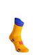 Tekaške nogavice Compressport Pro Racing Socks v4.0 Run High - saffron/dazz blue