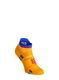 Tekaške nogavice Compressport Pro Racing Socks v4.0 Run Low - saffron/dazz blue