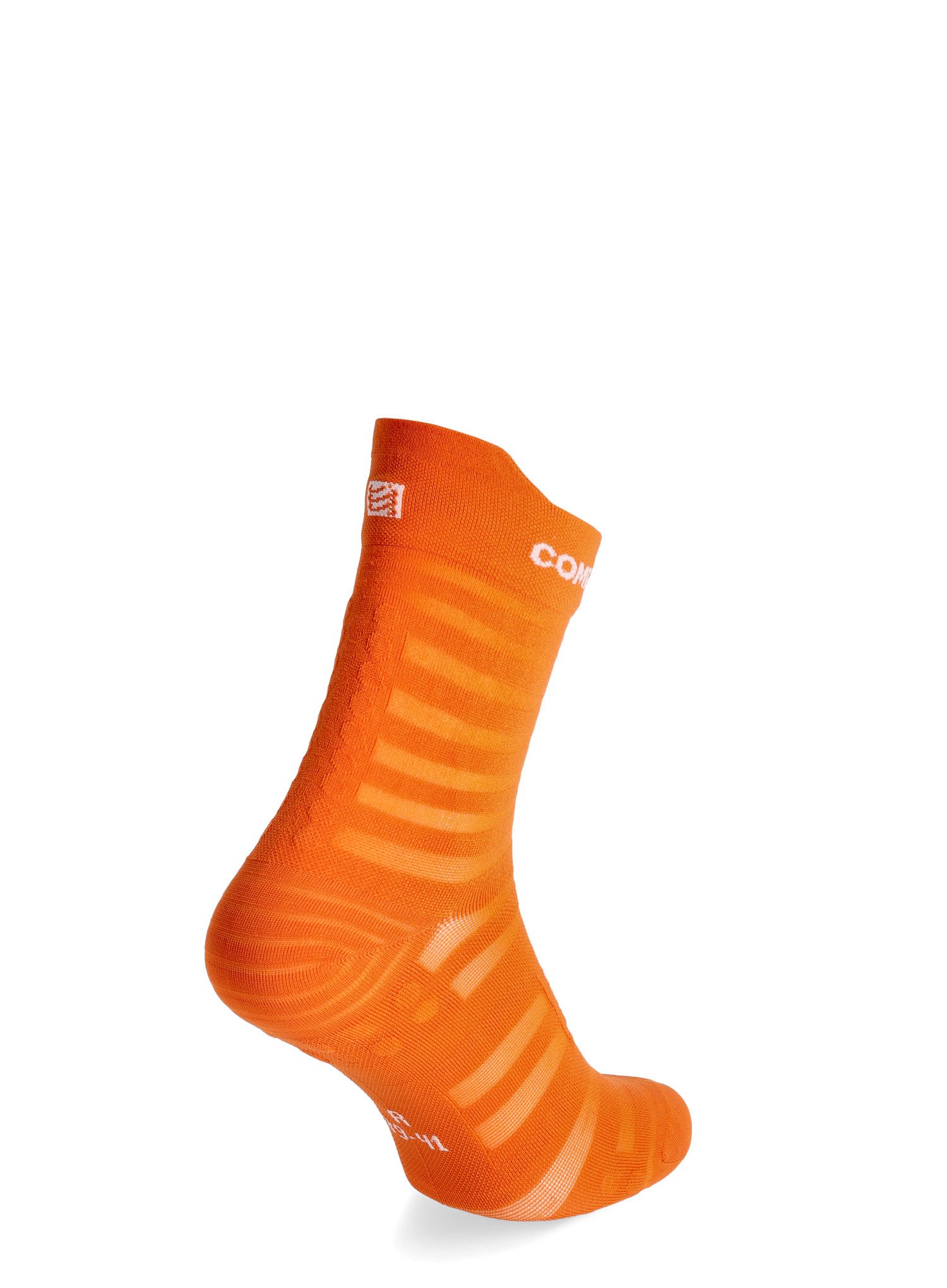 Tekaške nogavice Compressport Pro Racing v4.0 Ultralight Run High - fire/white