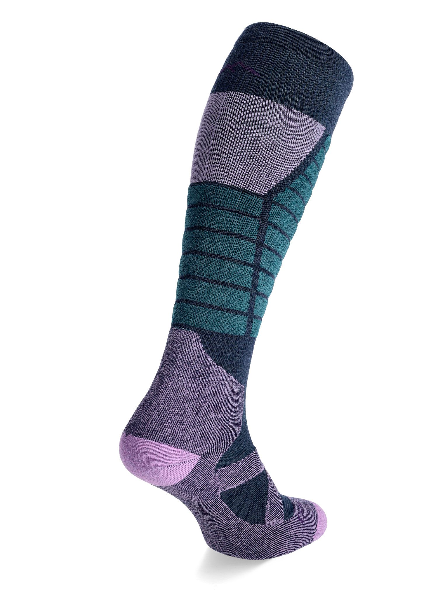 Ženske nogavice Darn Tough Function X OTC Midweight Ski and Snowboard Sock - eclipse
