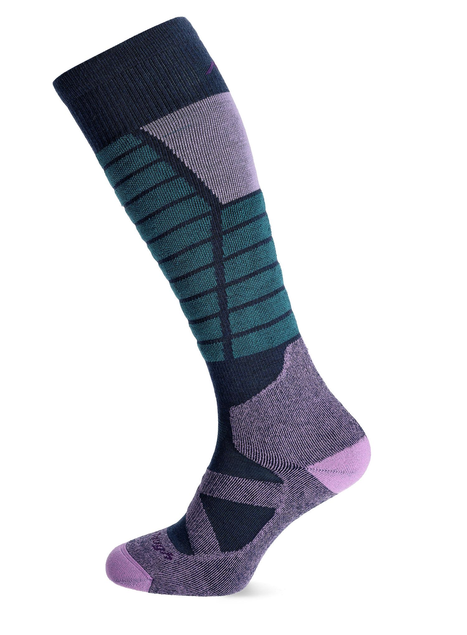 Ženske nogavice Darn Tough Function X OTC Midweight Ski and Snowboard Sock - eclipse