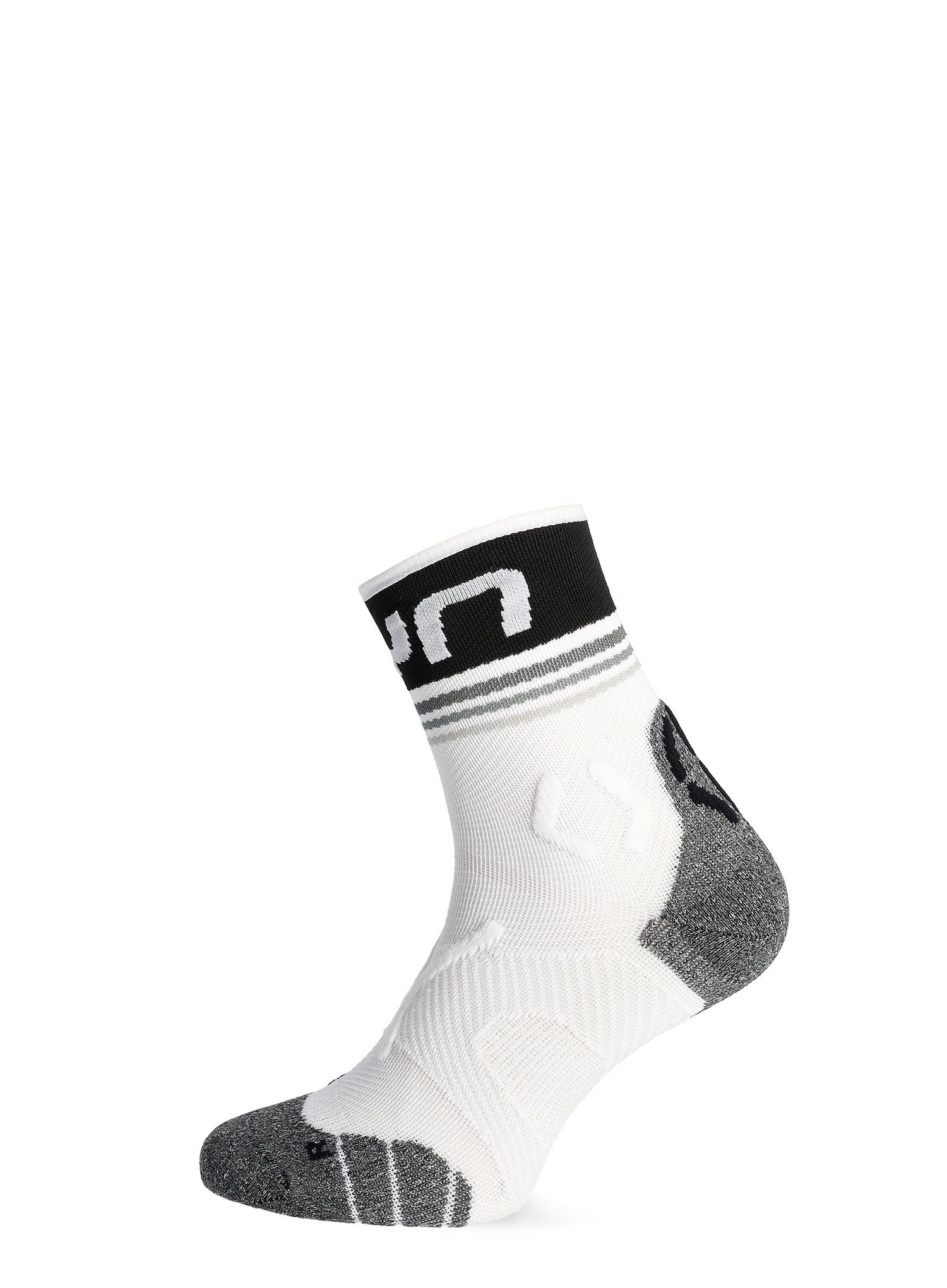 Tekaške nogavice UYN Runner's One Short Socks - white/black
