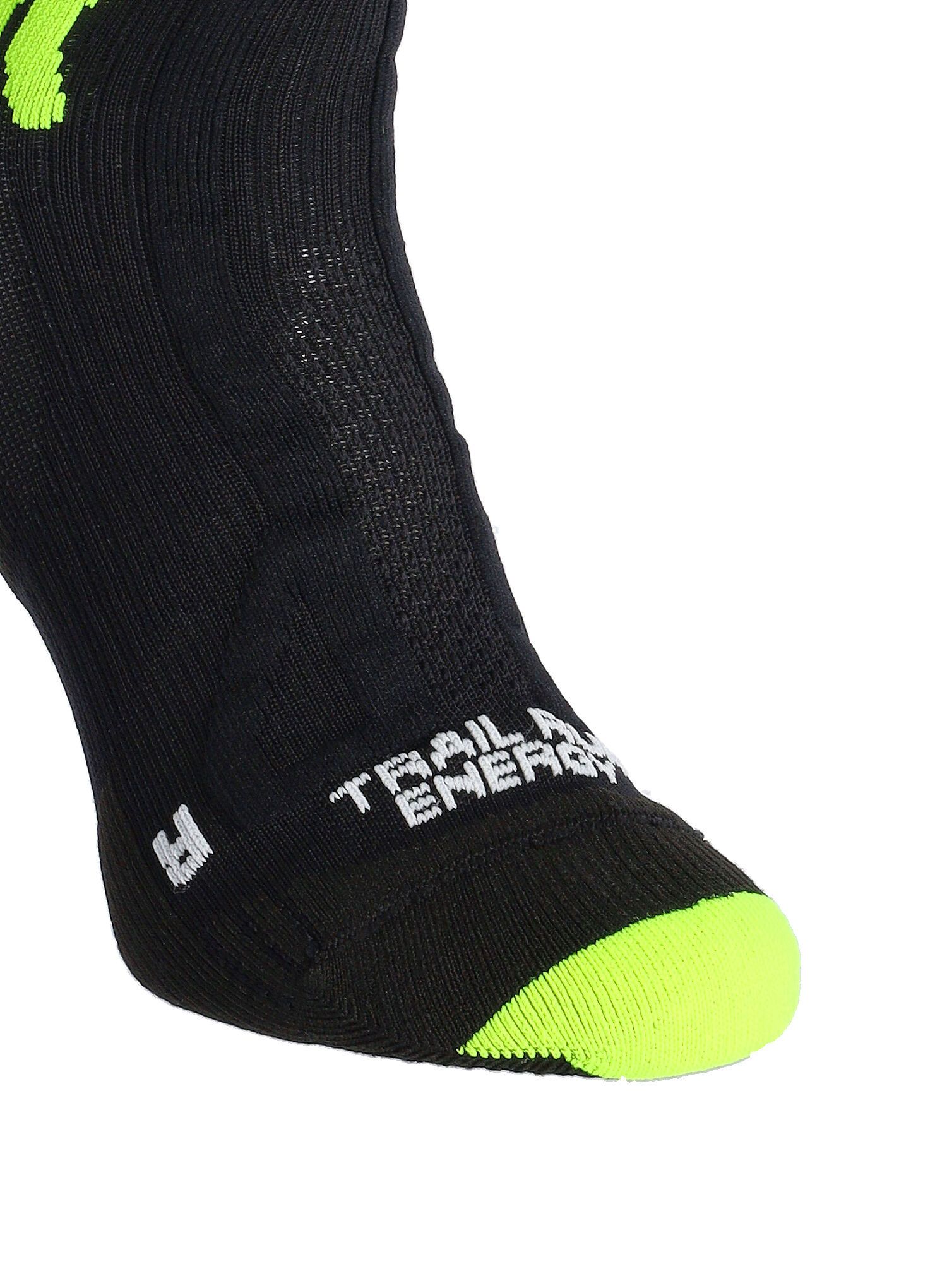 Tekaške nogavice X-Socks Trail Run Energy 4.0 - opal black/effektor green