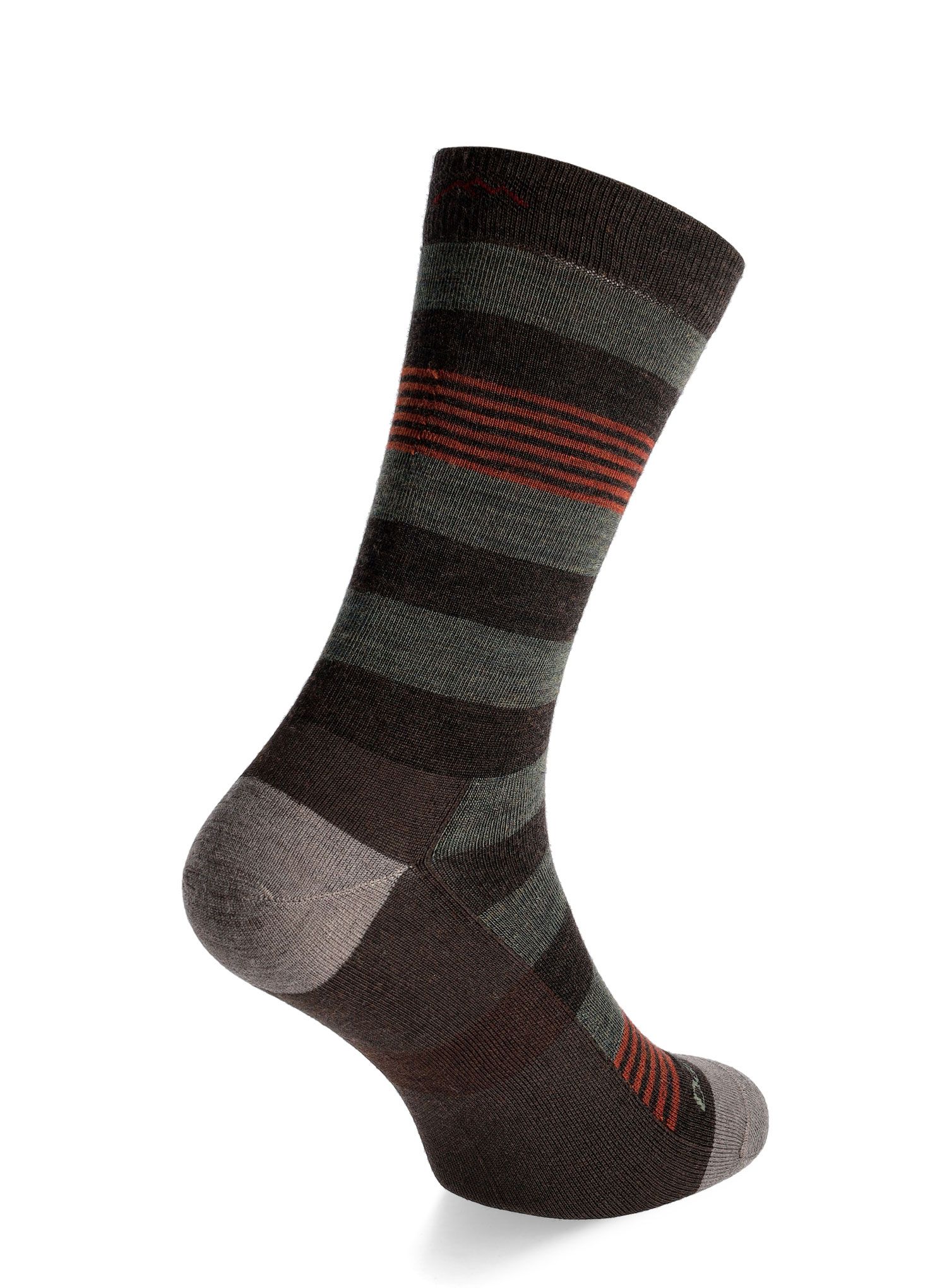 Merino nogavice Darn Tough Oxford Crew Lightweight - brown