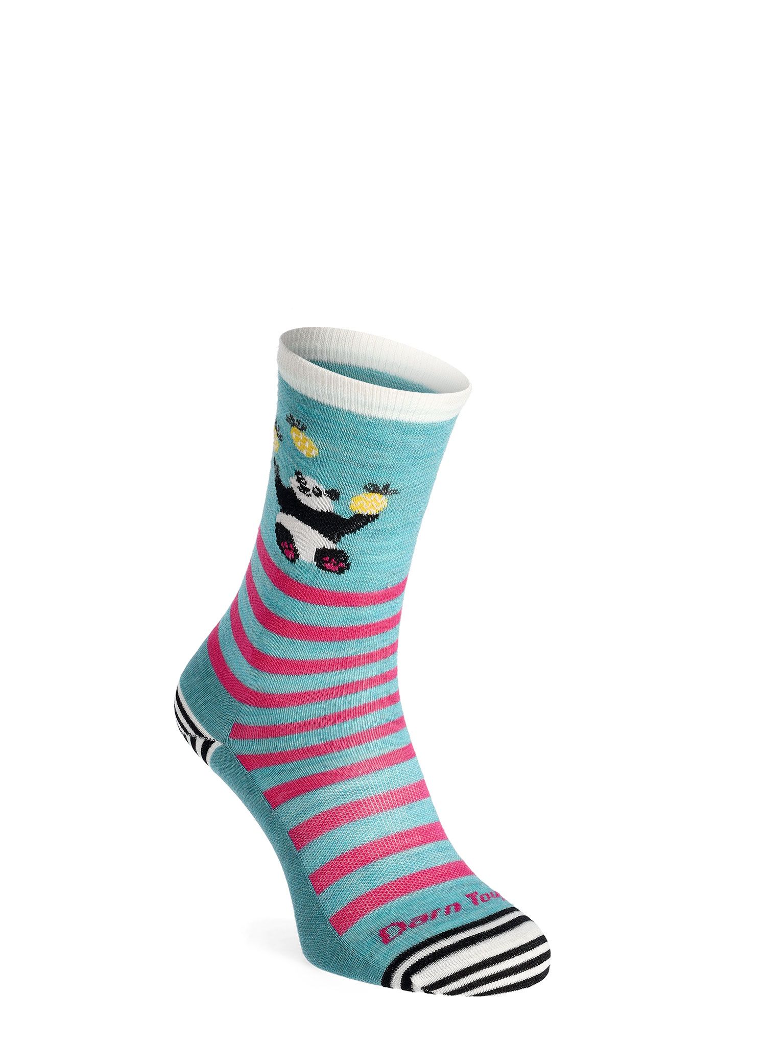 Ženske merino nogavice Darn Tough Animal Haus Crew Lightweight - lagoon