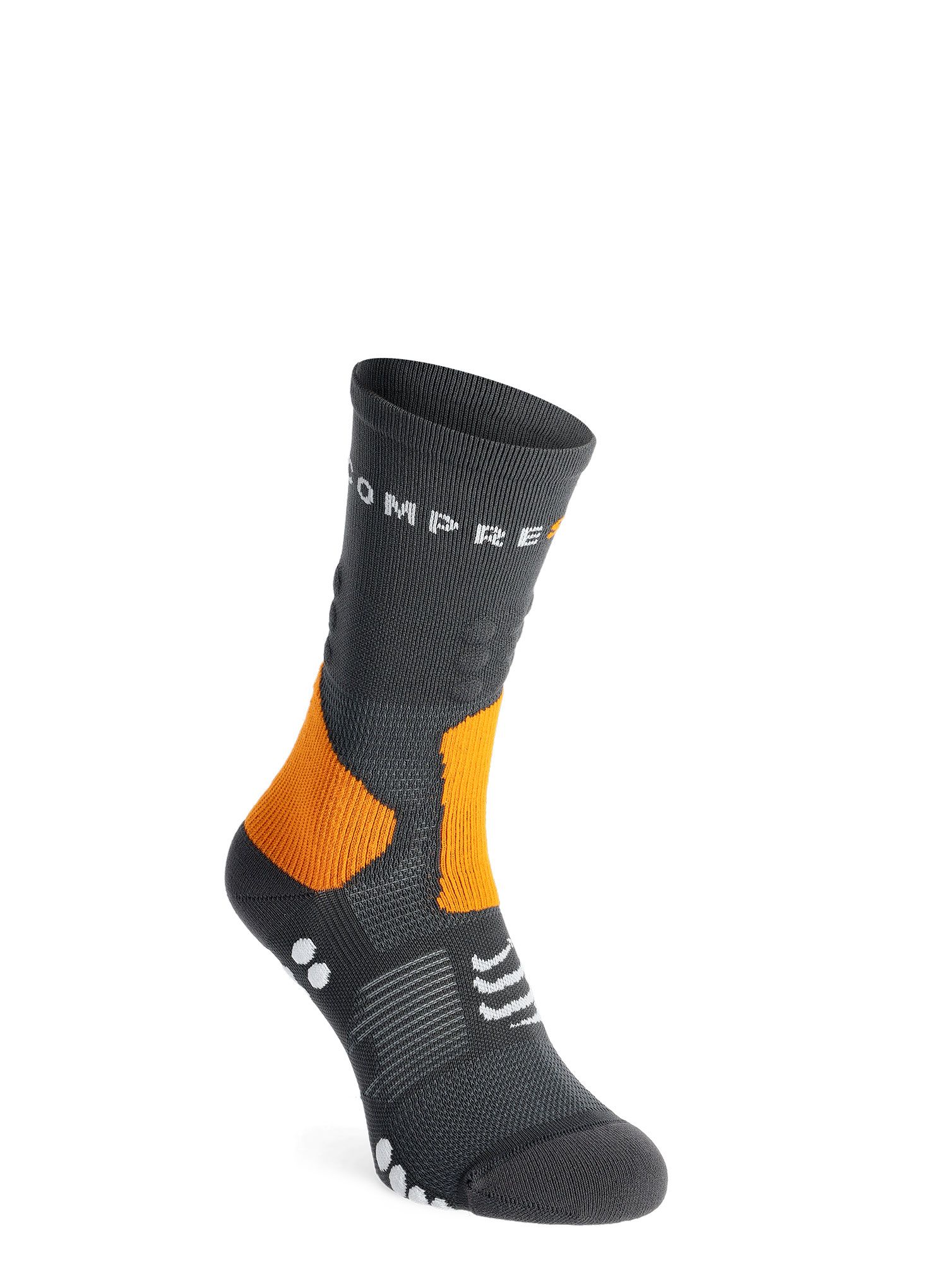 Pohodne nogavice Compressport Hiking Socks - magnet/autumn glory