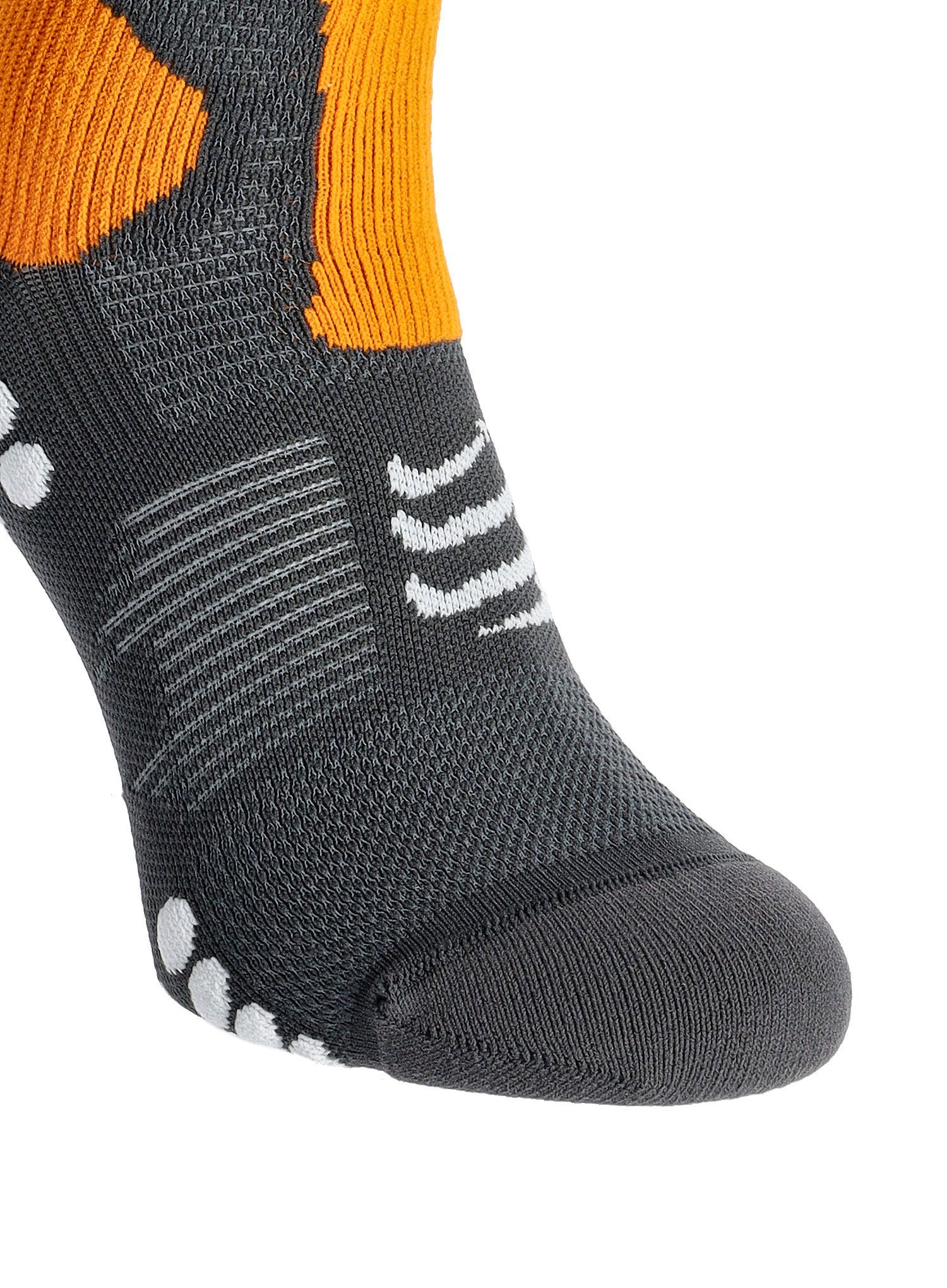 Pohodne nogavice Compressport Hiking Socks - magnet/autumn glory