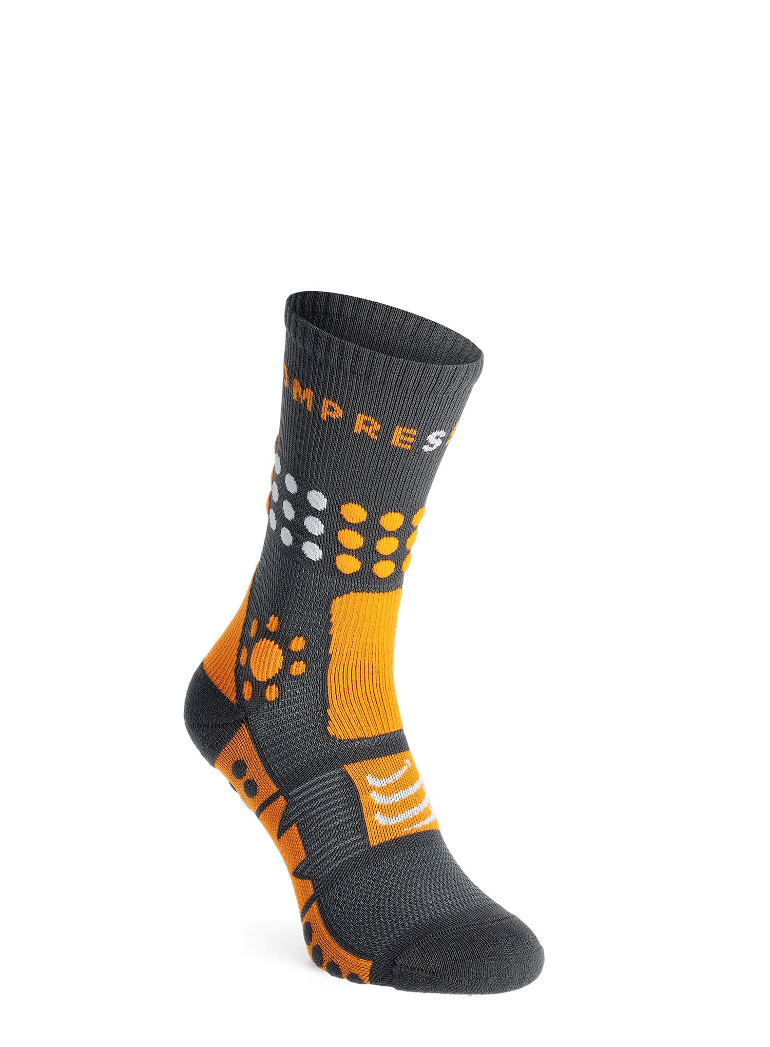 Pohodne nogavice Compressport Trekking Socks - magnet/autumn glory