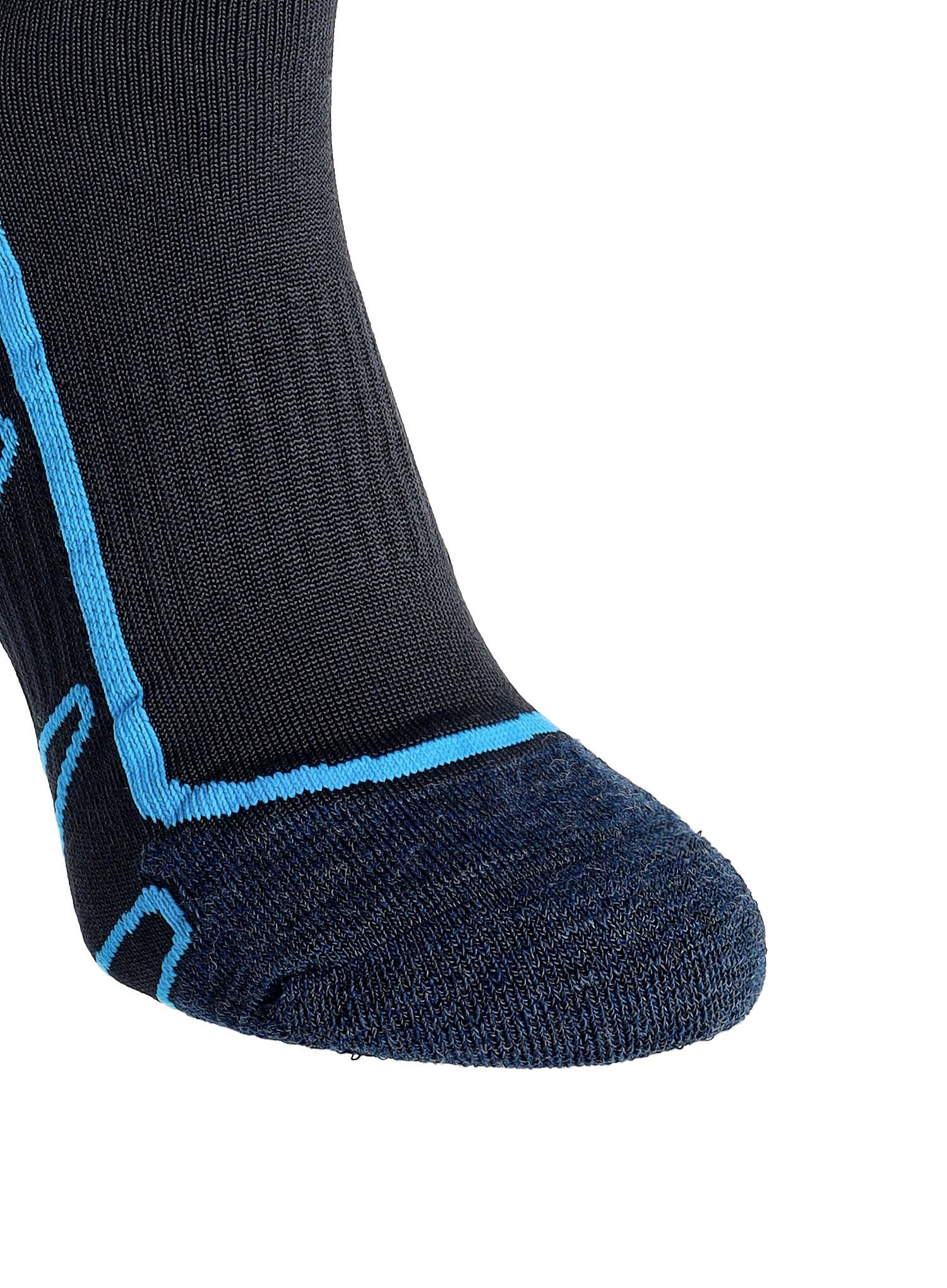 Pohodniške nogavice CMP Trekking Sock Poly Mid - antracite/deep lake