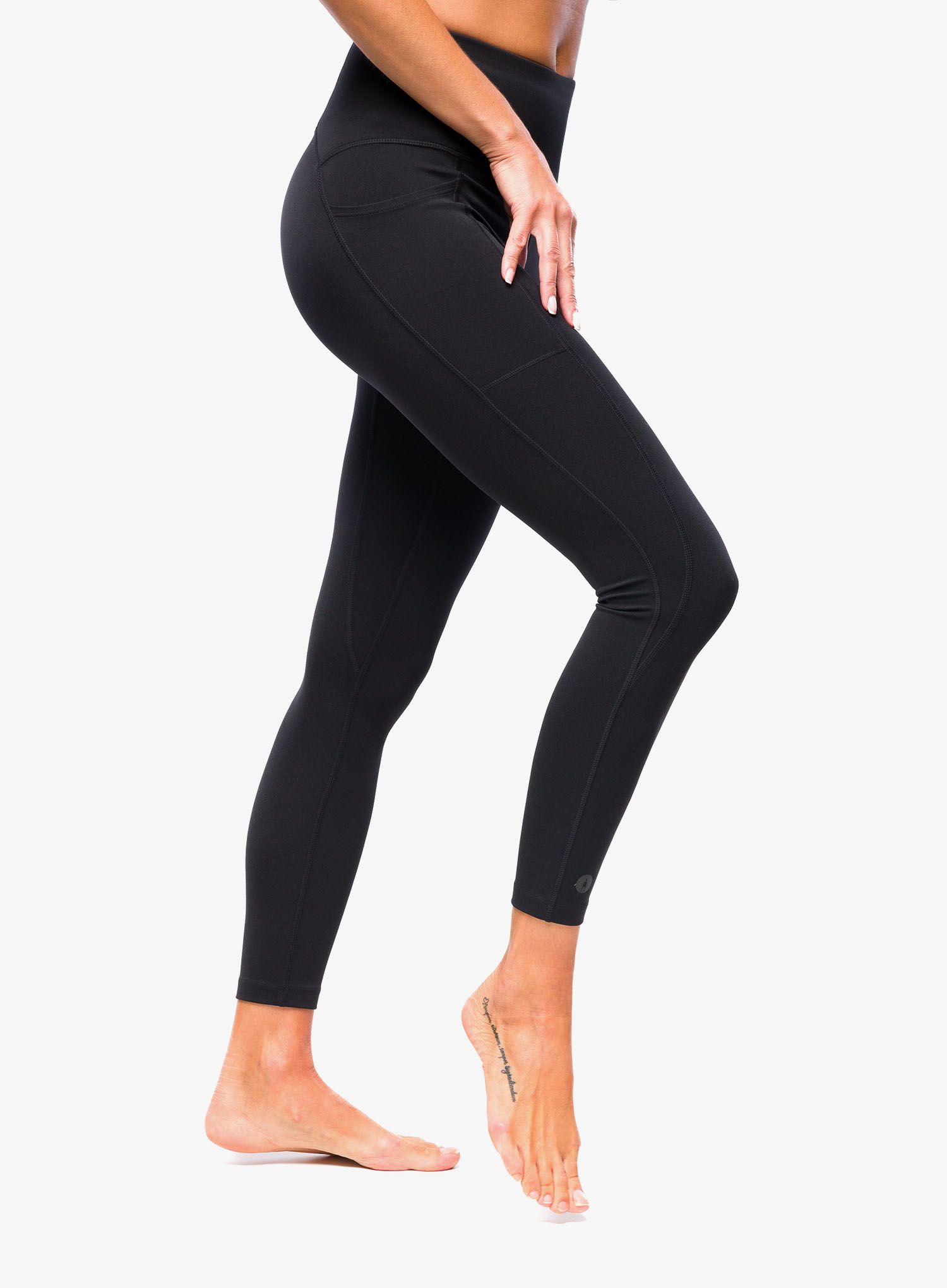 Ženske pajkice Smartwool Active 7/8 Legging - black
