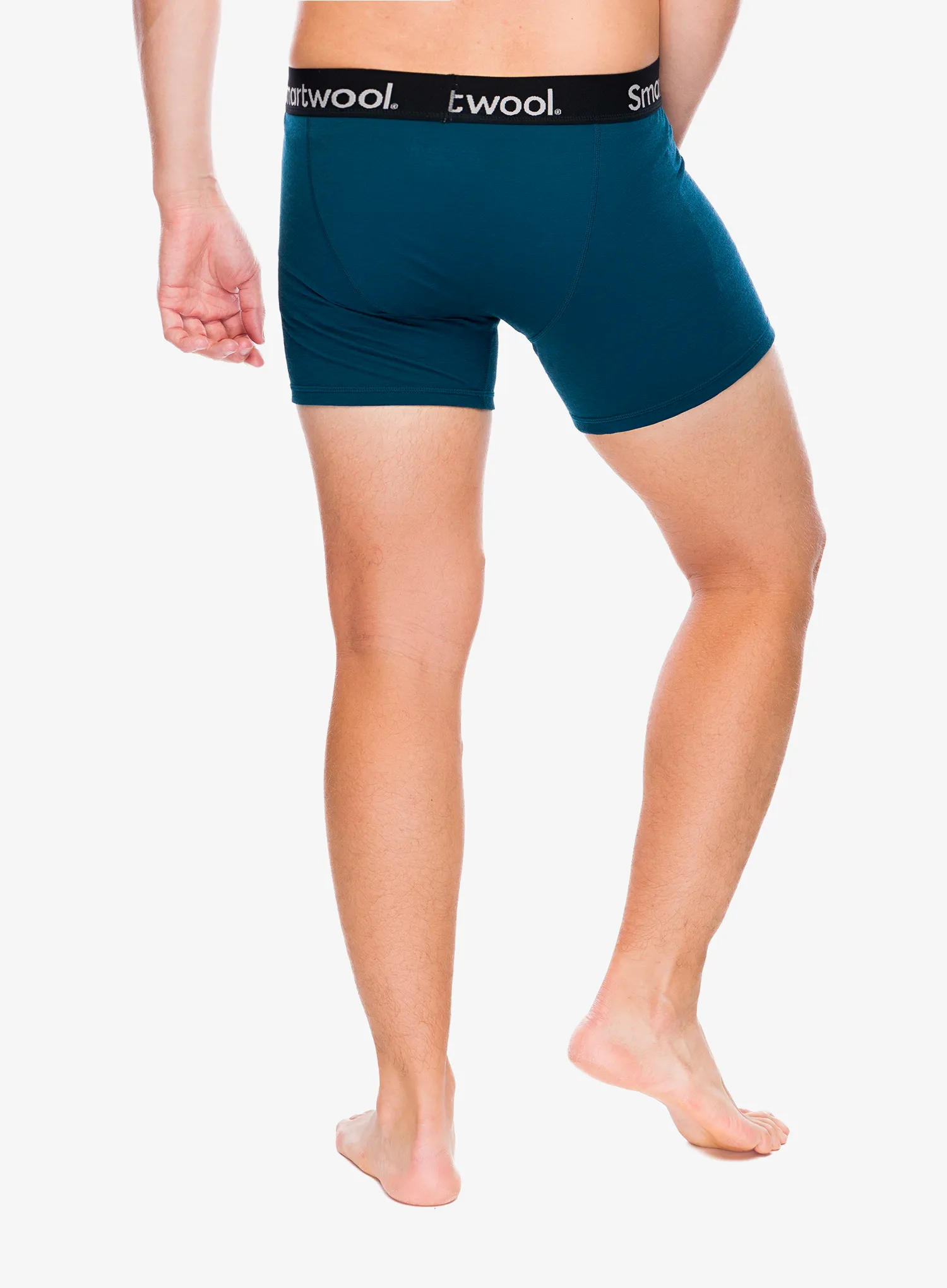 Boksarice Smartwool Active Boxer Brief Boxed - twilight blue