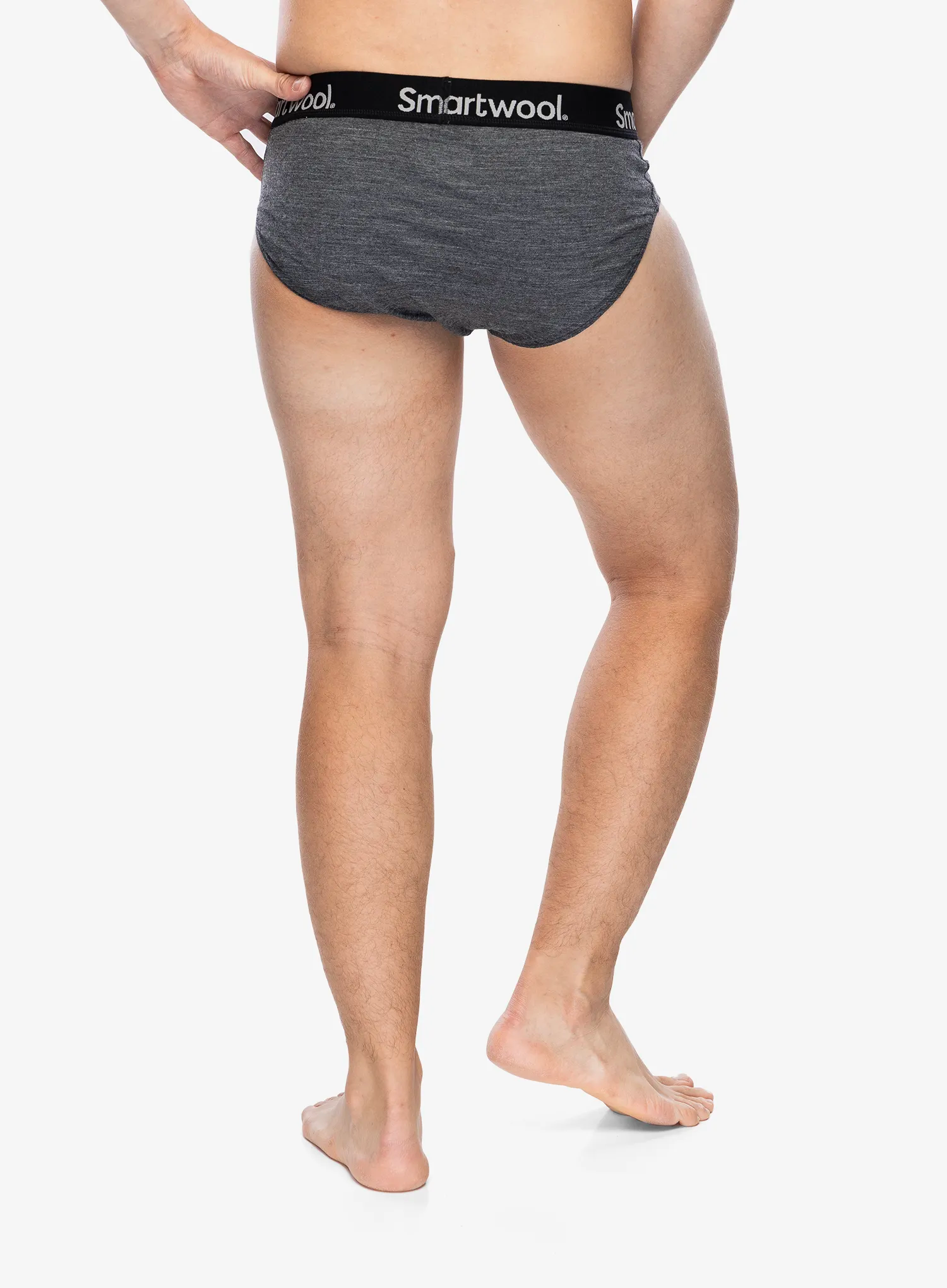 Spodnjice Smartwool Active Brief Boxed - medium gray heather