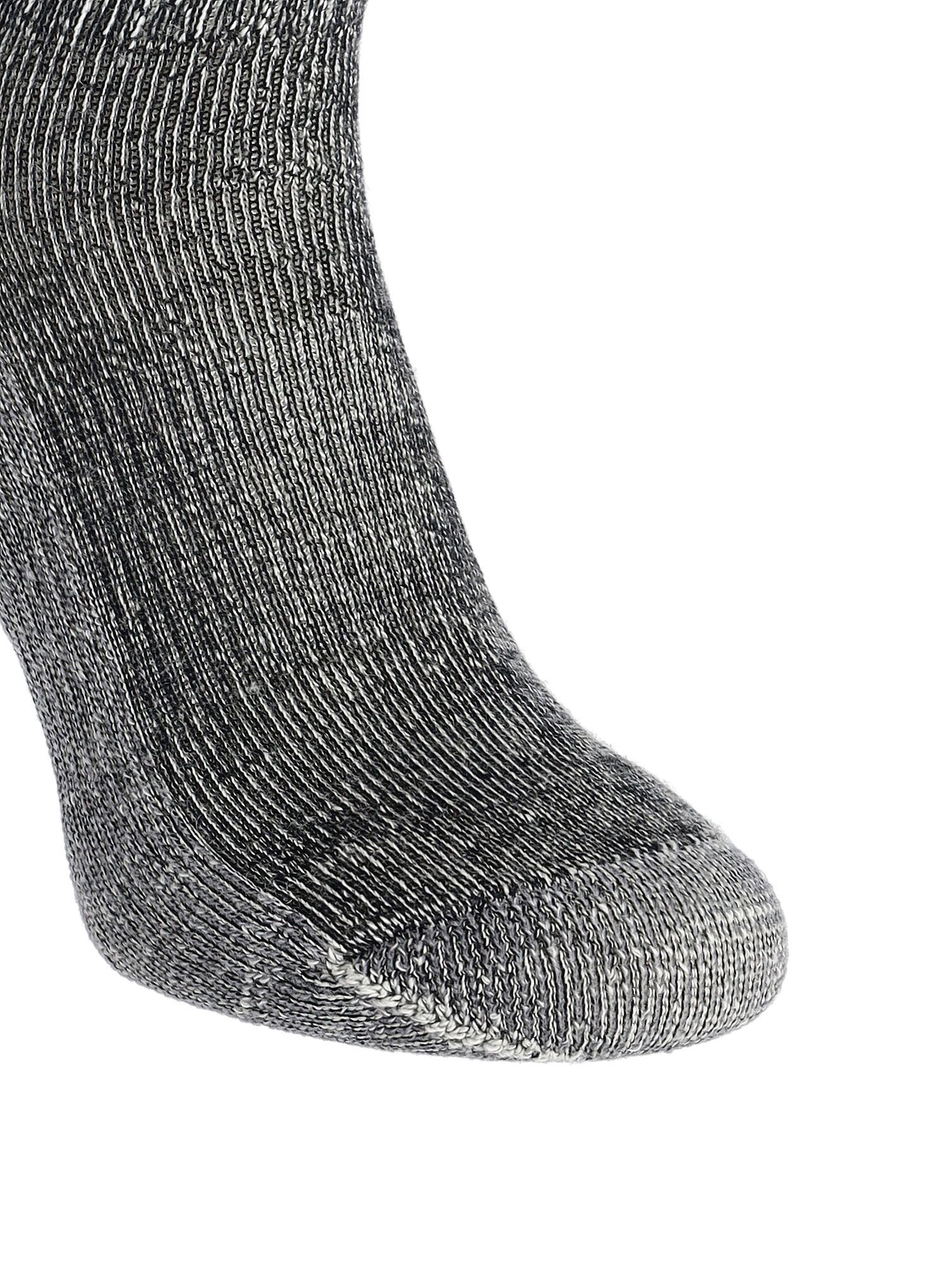 Nogavice Smartwool Classic Hike Light Cushion Mountain Pattern Crew - black