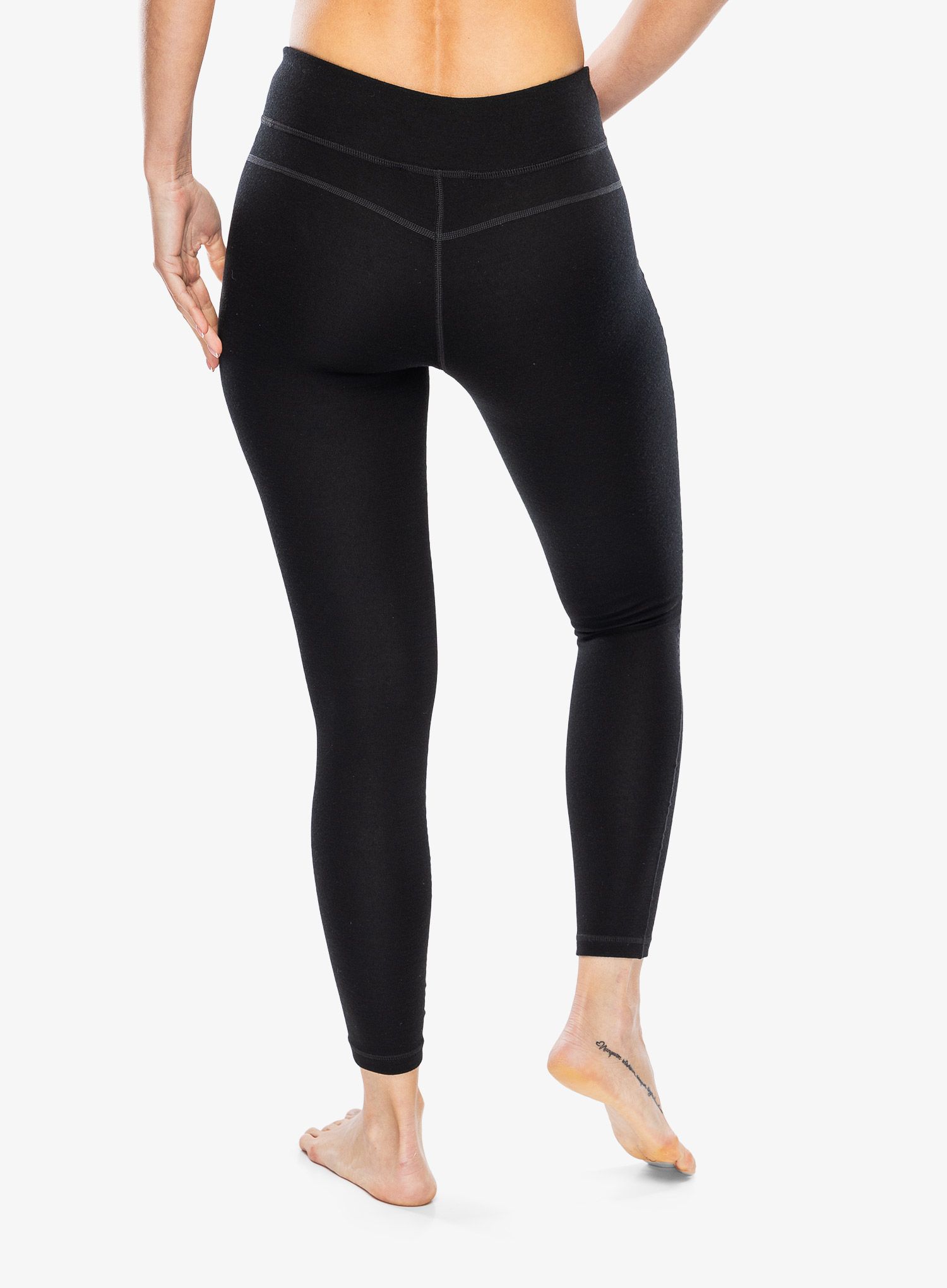Ženske termo pajkice Smartwool Classic Merino BL Bottom - black