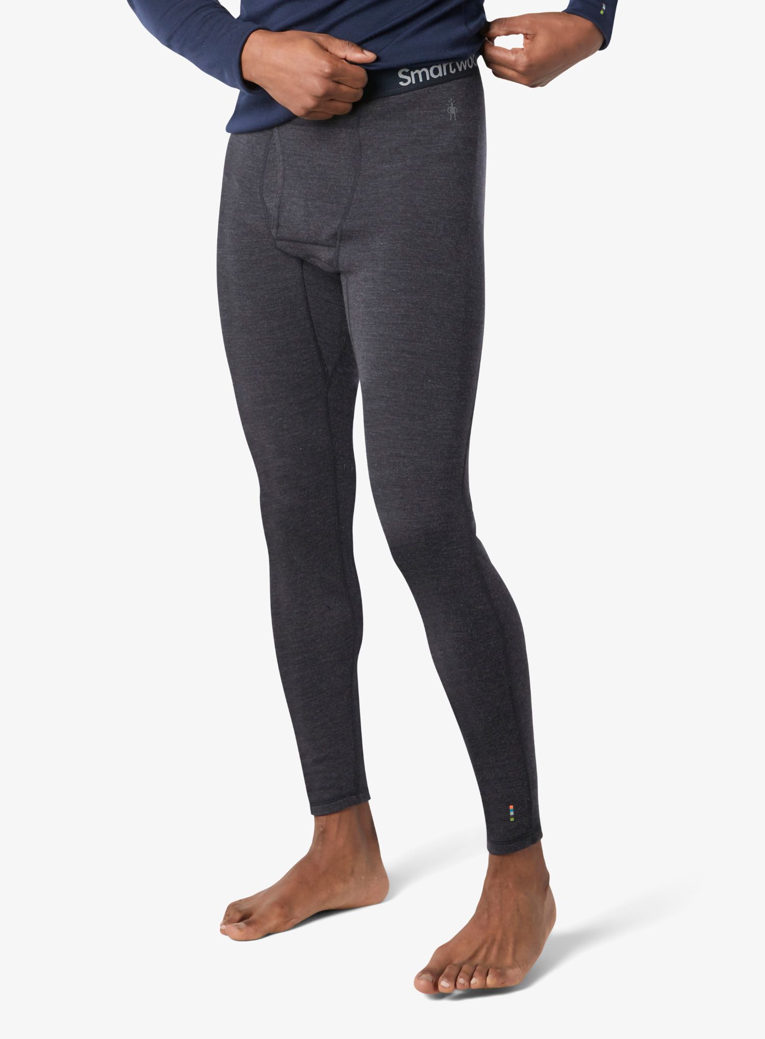 Termo pajkice Smartwool Classic Merino BL Bottom Boxed - char.