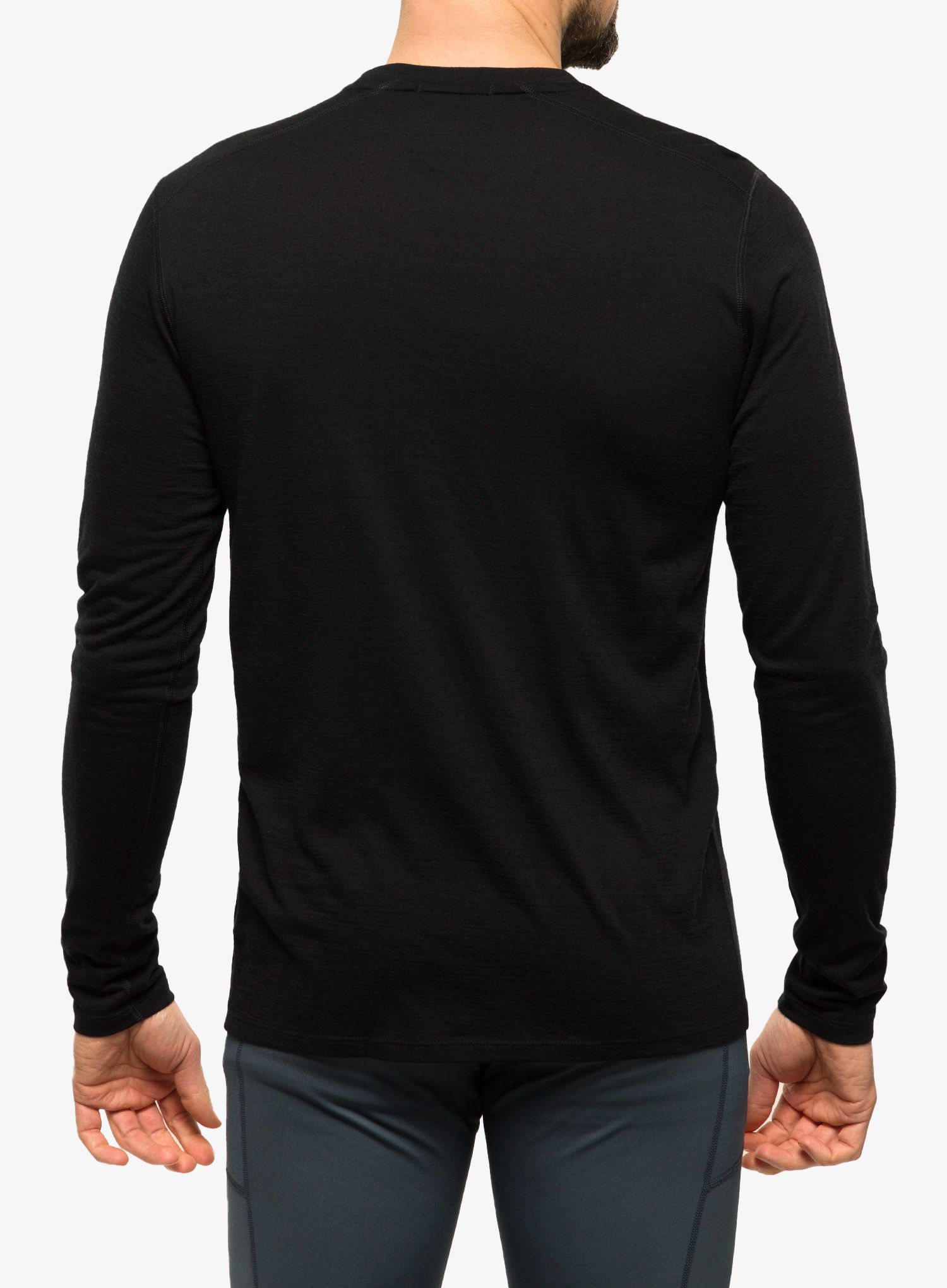 Termo flis jopa Smartwool Classic Merino Base Layer LS Boxed - black