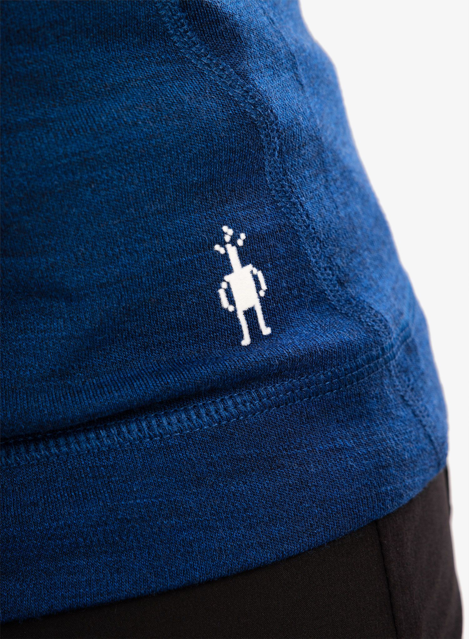 Ženska jopica Smartwool Classic Thermal Merino Base Layer 1/4 Zip Boxed - blueberry hill heather