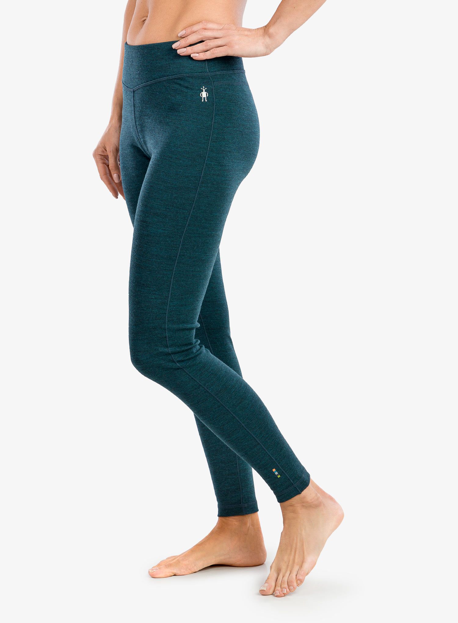 Ženske termo pajkice Smartwool Classic Thermal Merino Base Layer Bottom Boxed - twilight blue heather