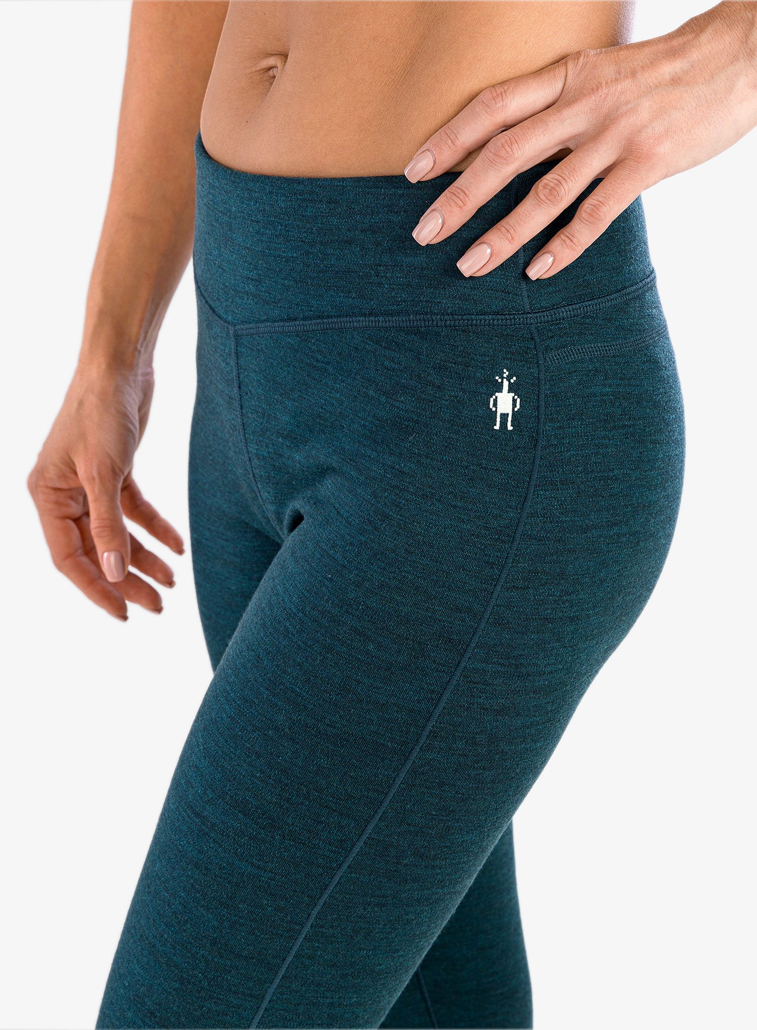 Ženske termo pajkice Smartwool Classic Thermal Merino Base Layer Bottom Boxed - twilight blue heather