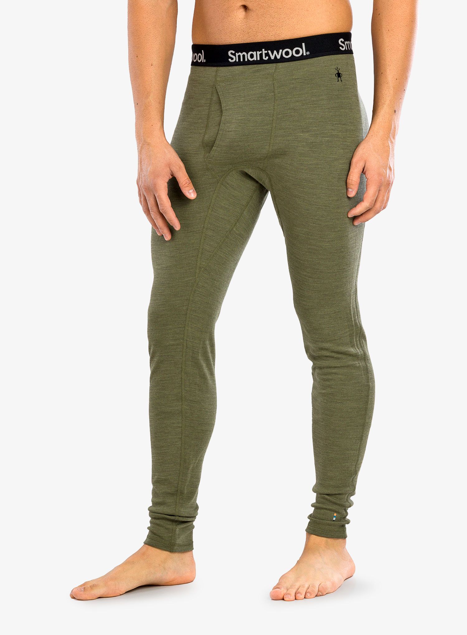 Termo pajkice Smartwool Classic Thermal Merino Base Layer Bottom - winter moss