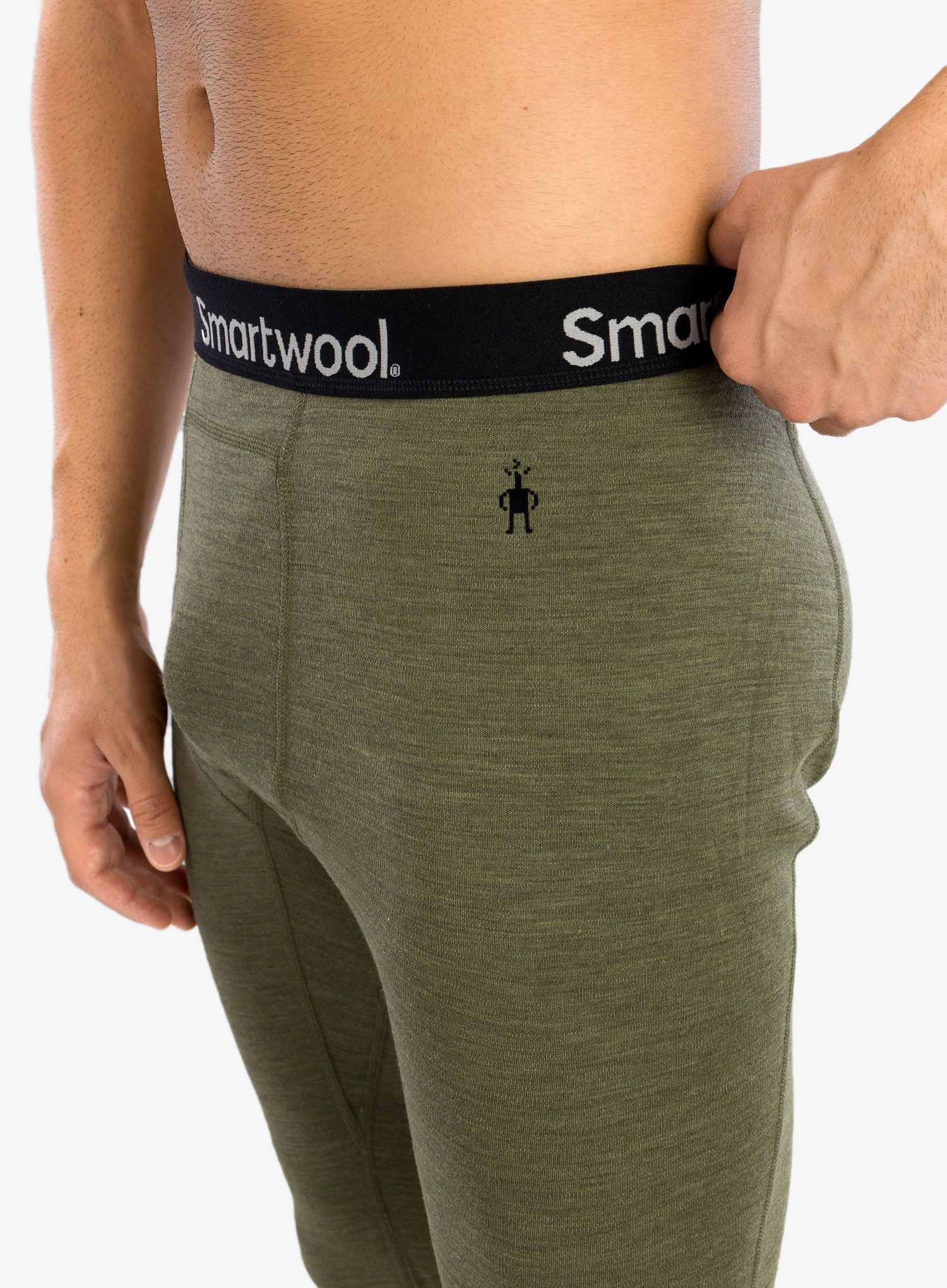 Termo pajkice Smartwool Classic Thermal Merino Base Layer Bottom - winter moss