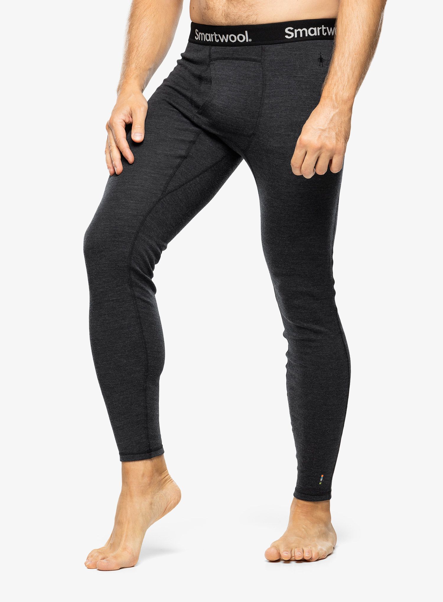 Termo pajkice Smartwool Classic Thermal Merino Base Layer Bottom - charcoal heather