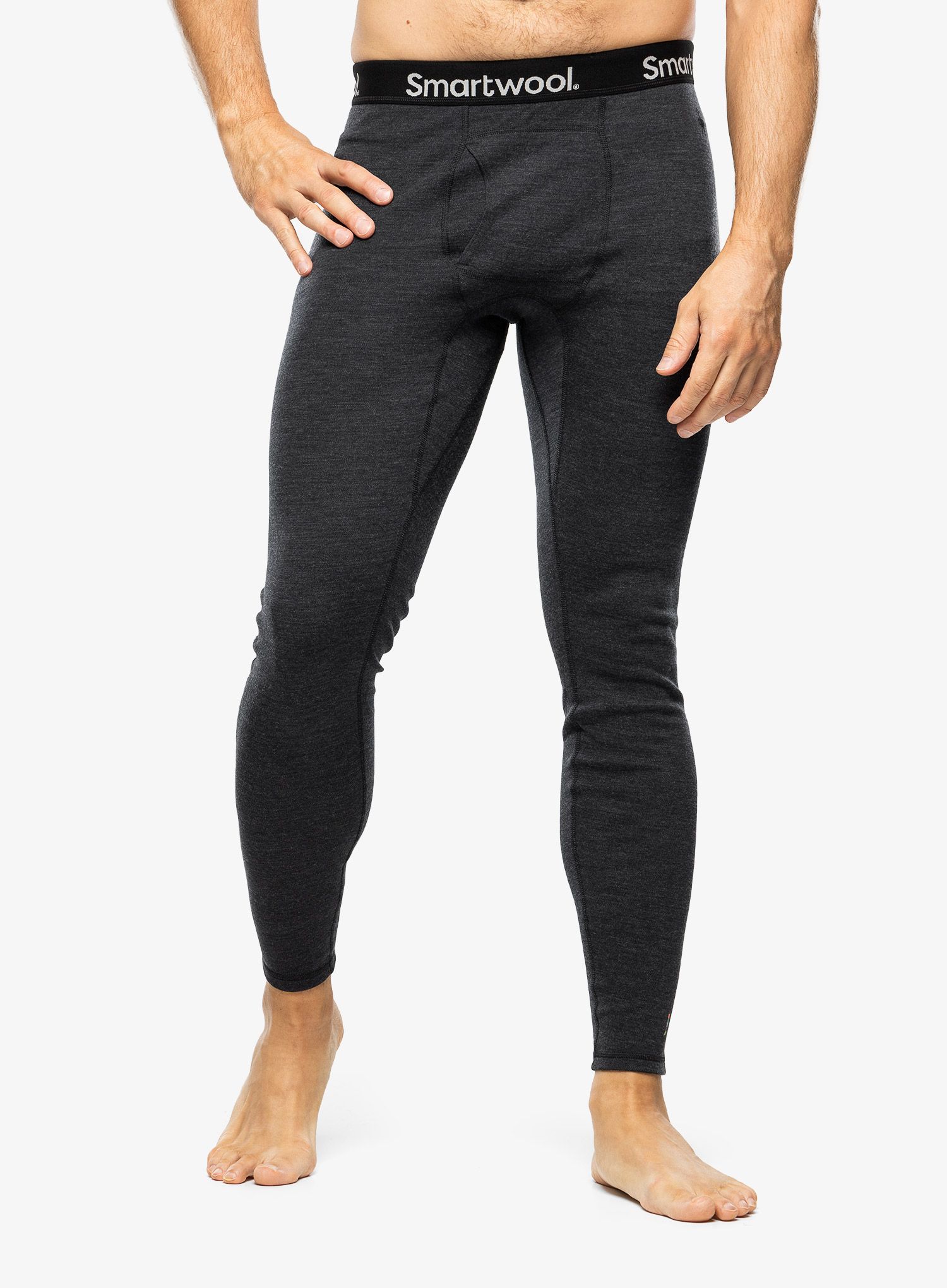 Termo pajkice Smartwool Classic Thermal Merino Base Layer Bottom - charcoal heather