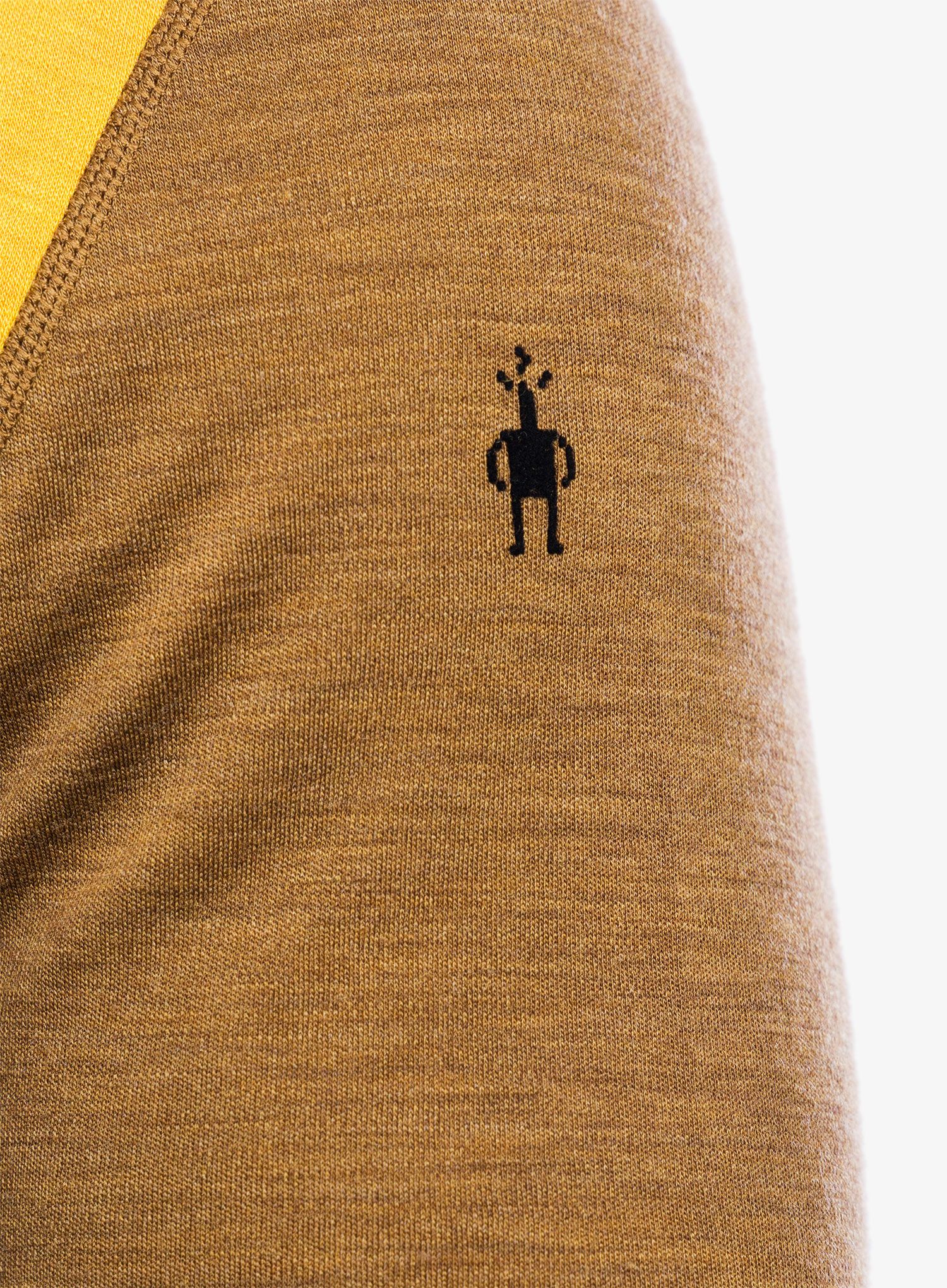 Termo flis jopa Smartwool Classic Thermal Merino Base Layer Colorblock Crew Boxed - fox brown heather