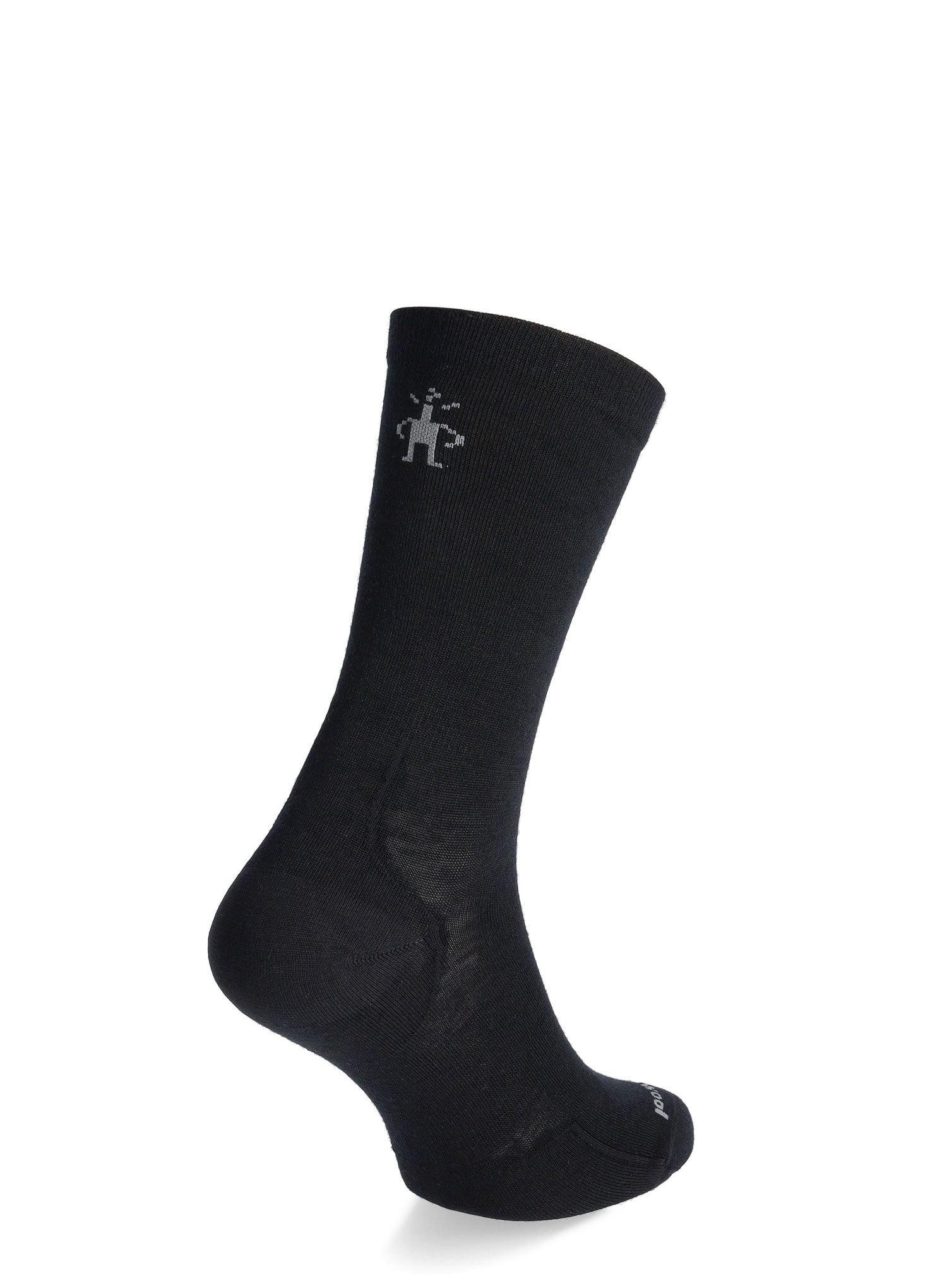 Merino nogavice Smartwool Everyday Anchor Line Crew Socks - black