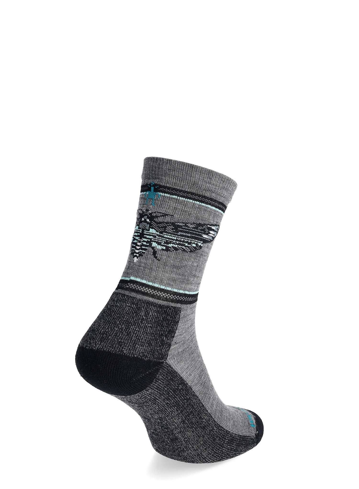 Merino nogavice Smartwool Everyday Forest Loot 2 Crew Socks - medium gray