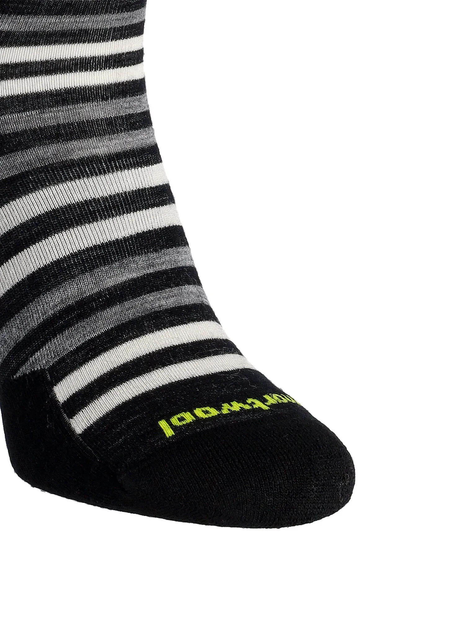 Nogavice Smartwool Everyday Spruce Street Crew Socks - black/white