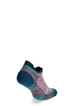 Ženske merino nogavice Smartwool Run Zero Cushion Low Ankle Socks - medium gray