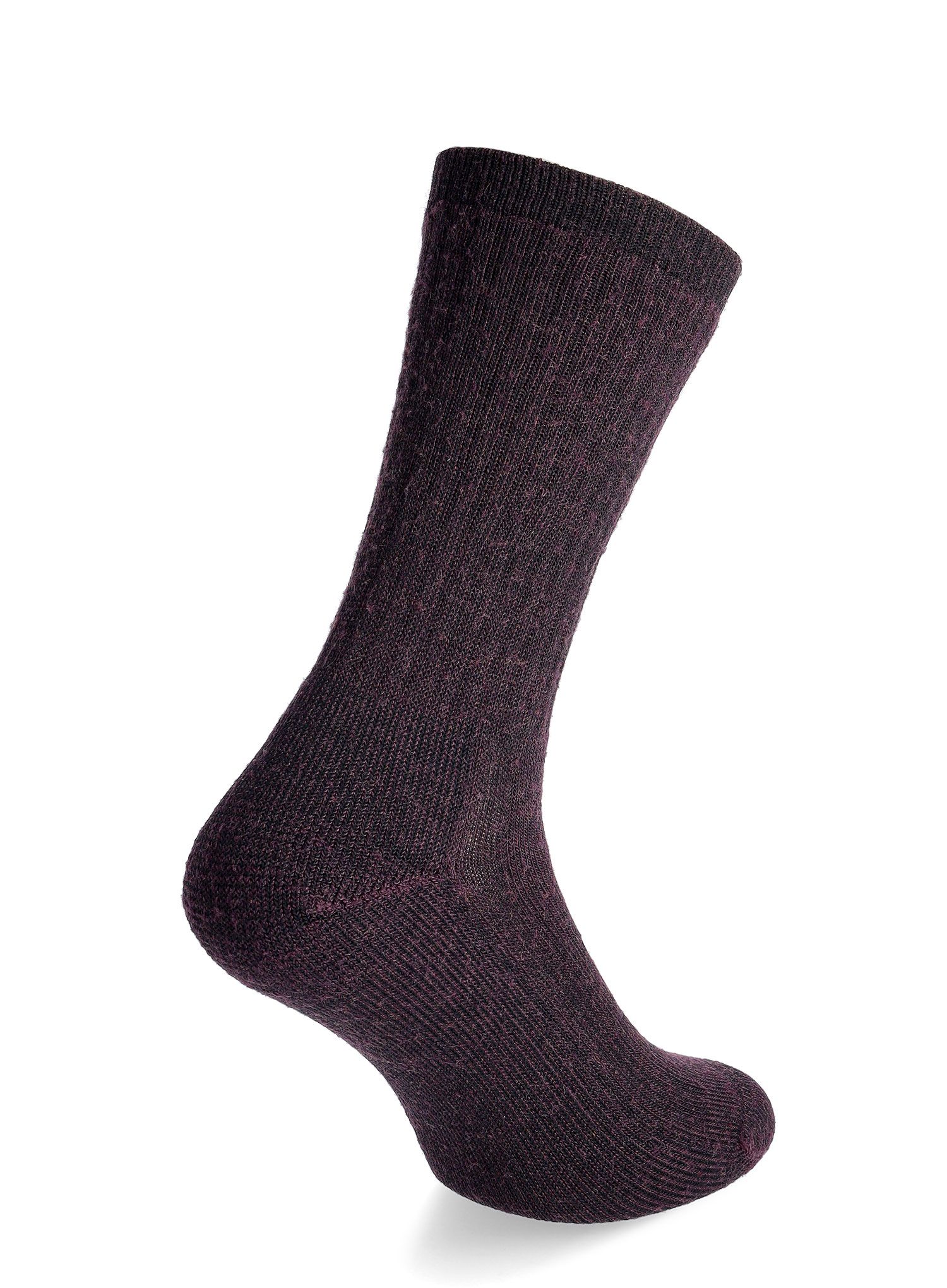 Nogavice Smartwool Hike Classic Edition Full Cushion Solid Crew Socks - bordeaux