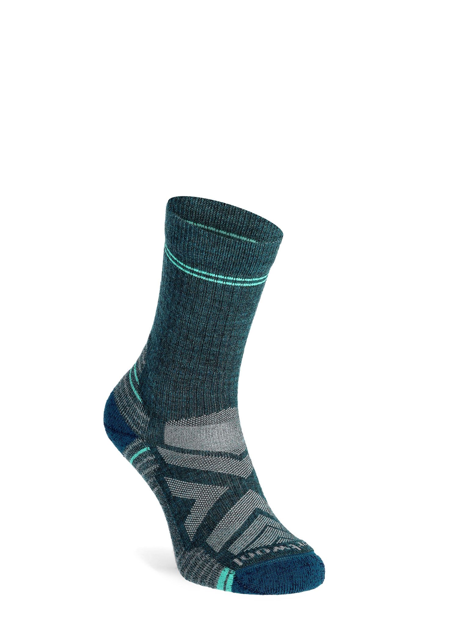 Ženske merino nogavice Smartwool Hike LC Crw - twilight blue