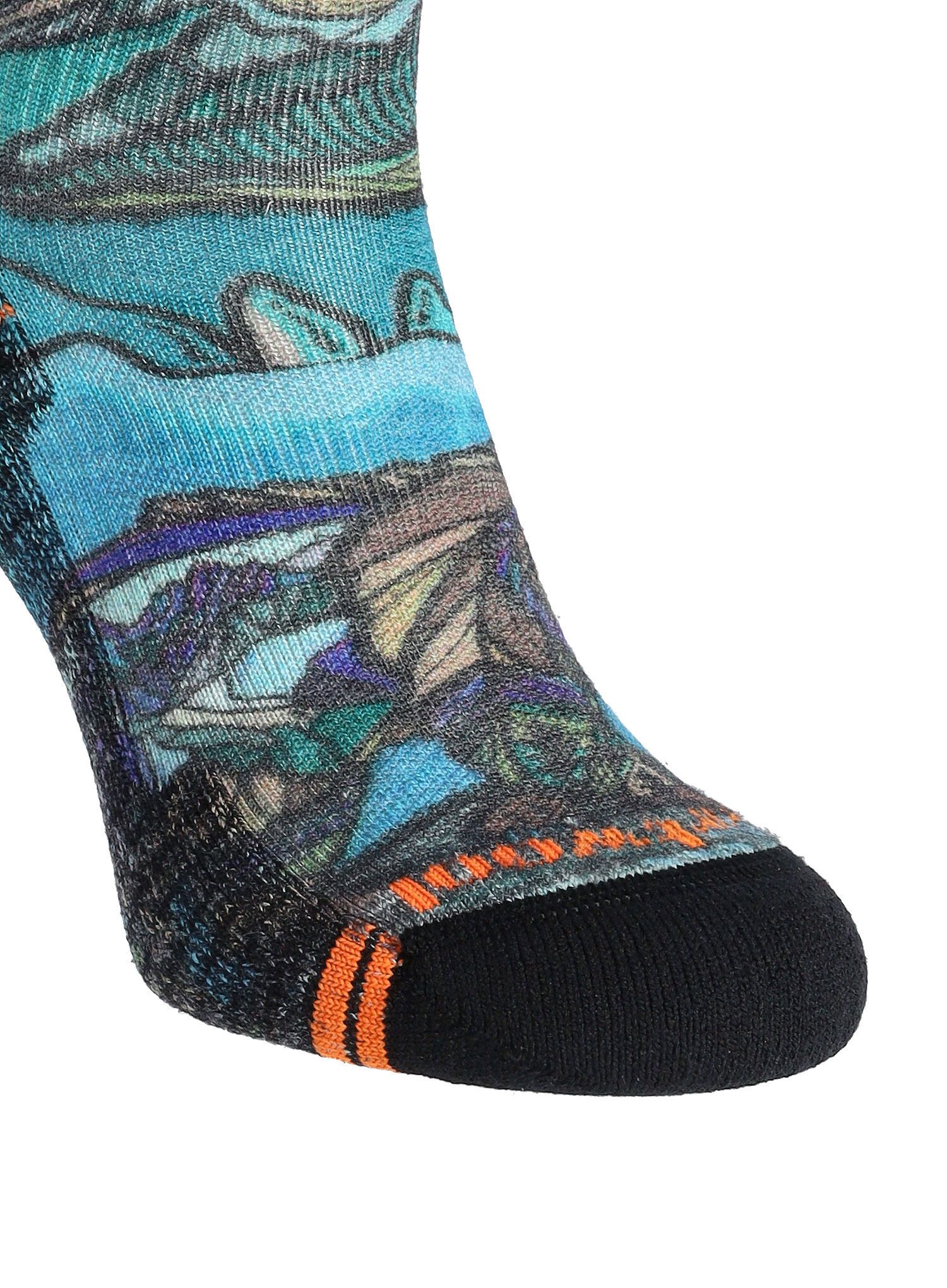 Ženske merino nogavice Smartwool Hike Light Cushion Icy Range Crew Socks - multi color