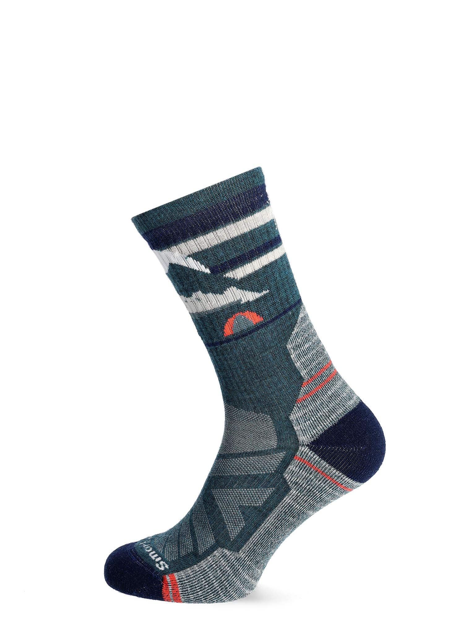 Ženske merino nogavice Smartwool  Hike Light Cushion New Pattern Crew Socks - twilight blue