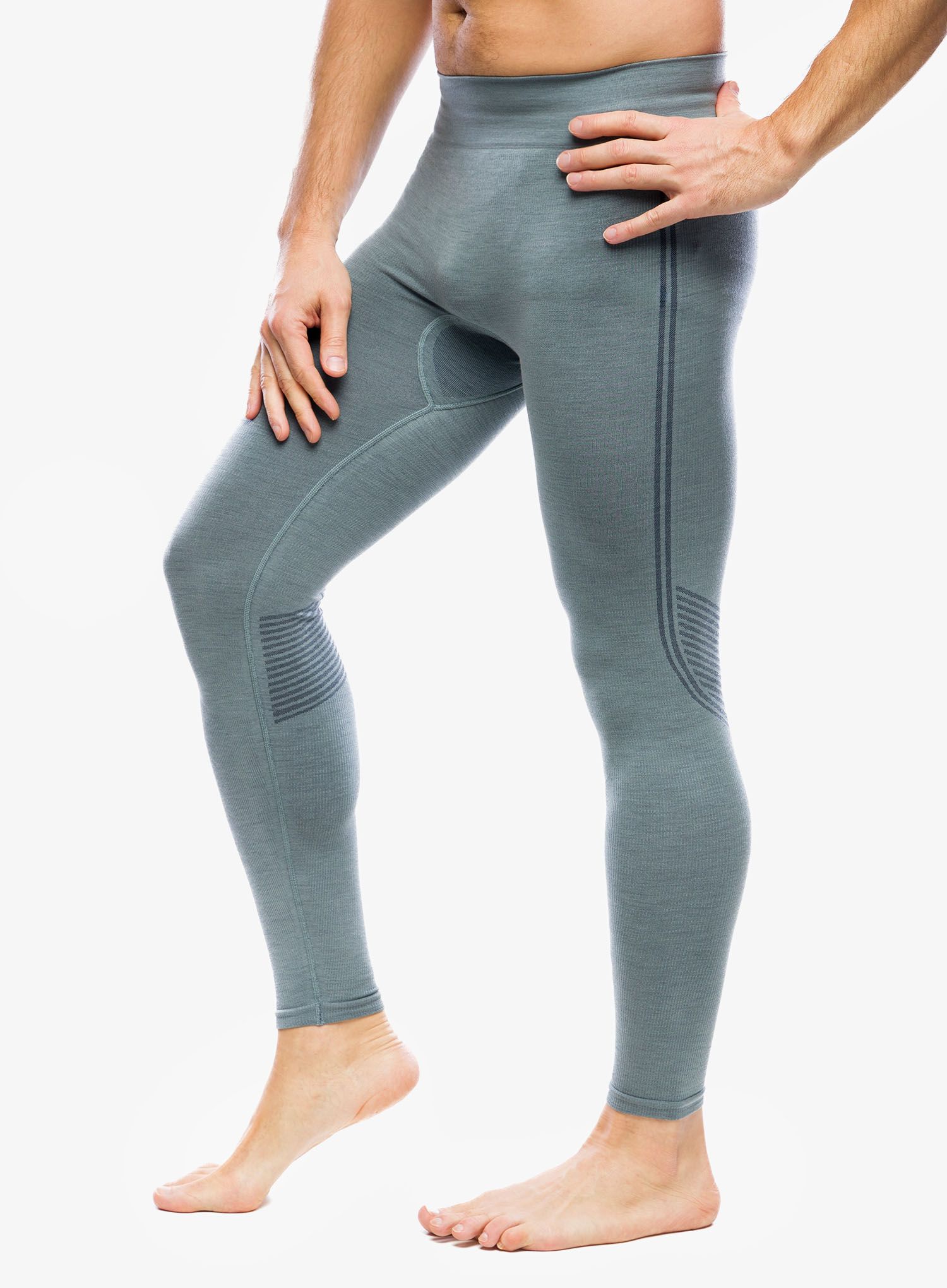 Termo pajkice Smartwool Intraknit Active Base Layer Bottom - lead
