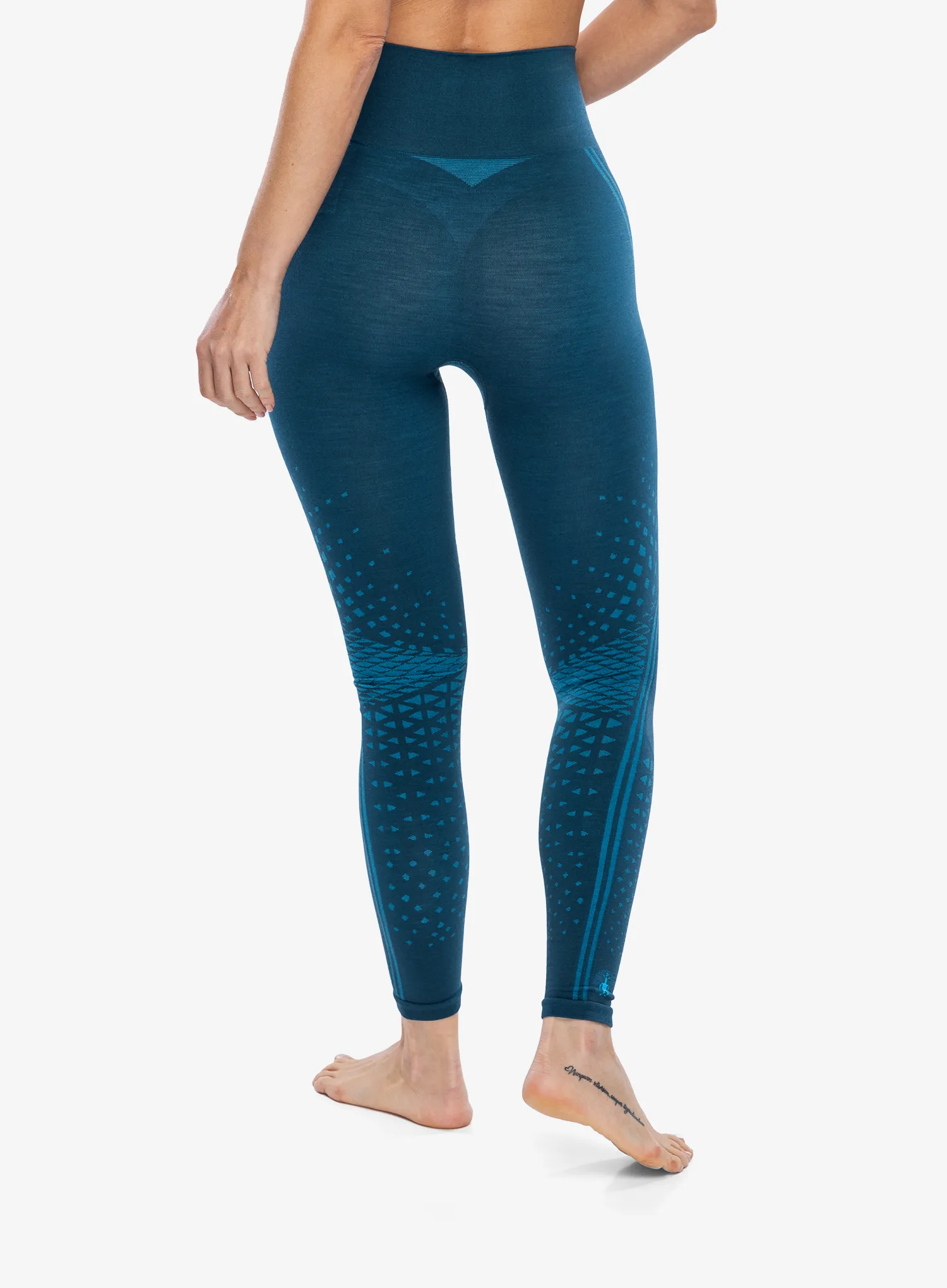 Ženske termo pajkice Smartwool Intraknit Active Base Layer Bottom - twilight blue/pool blue