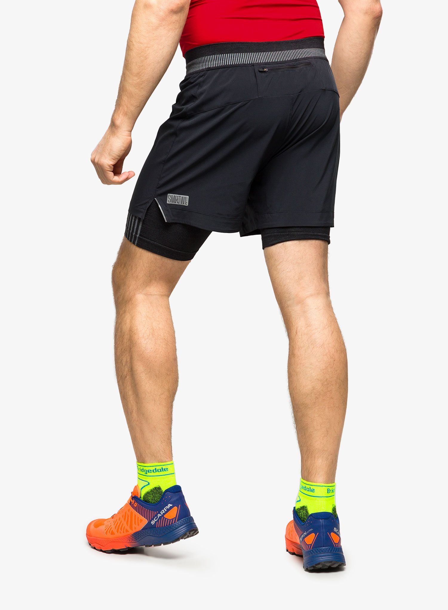 Moške kratke hlače Smartwool Intraknit Active Lined Short - black