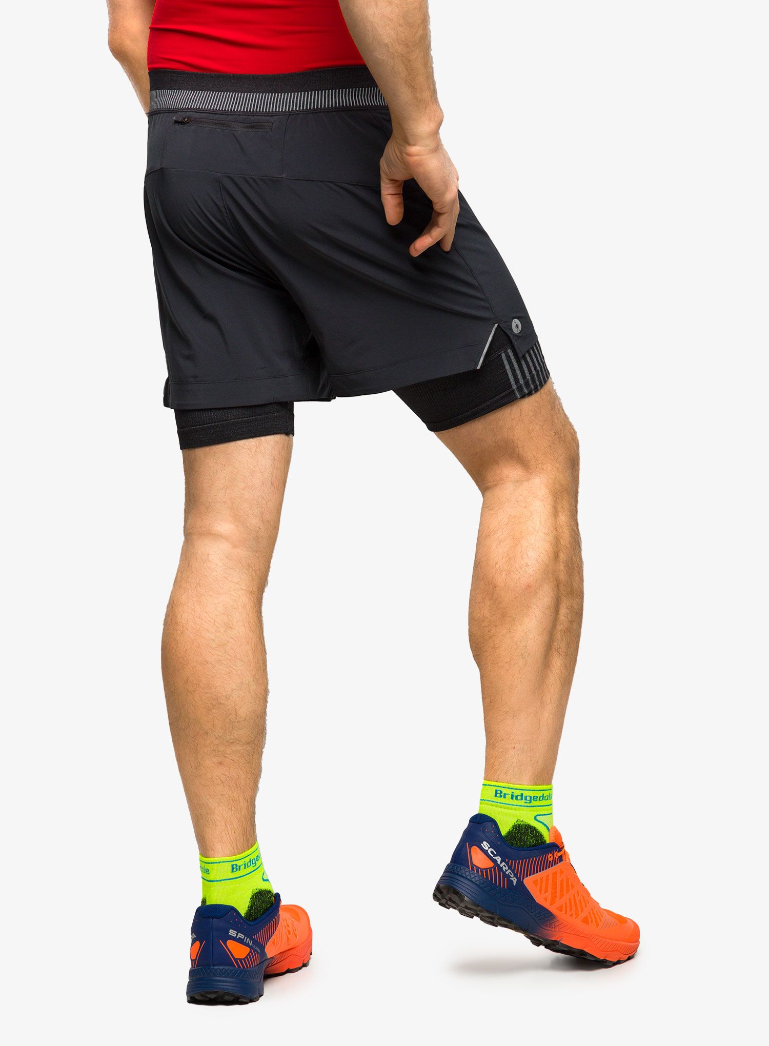 Moške kratke hlače Smartwool Intraknit Active Lined Short - black