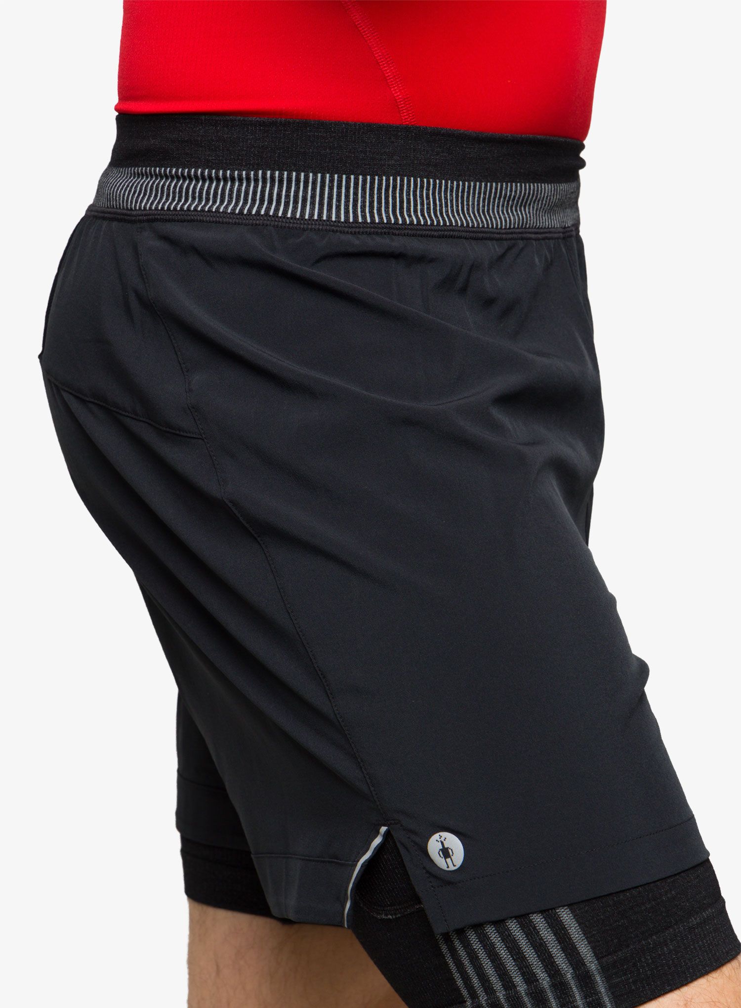 Moške kratke hlače Smartwool Intraknit Active Lined Short - black