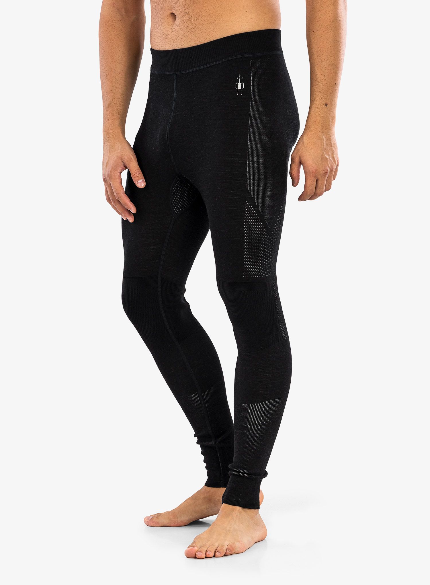 Termo pajkice Smartwool Intraknit Thermal Merino Base Layer Bottom - black/white
